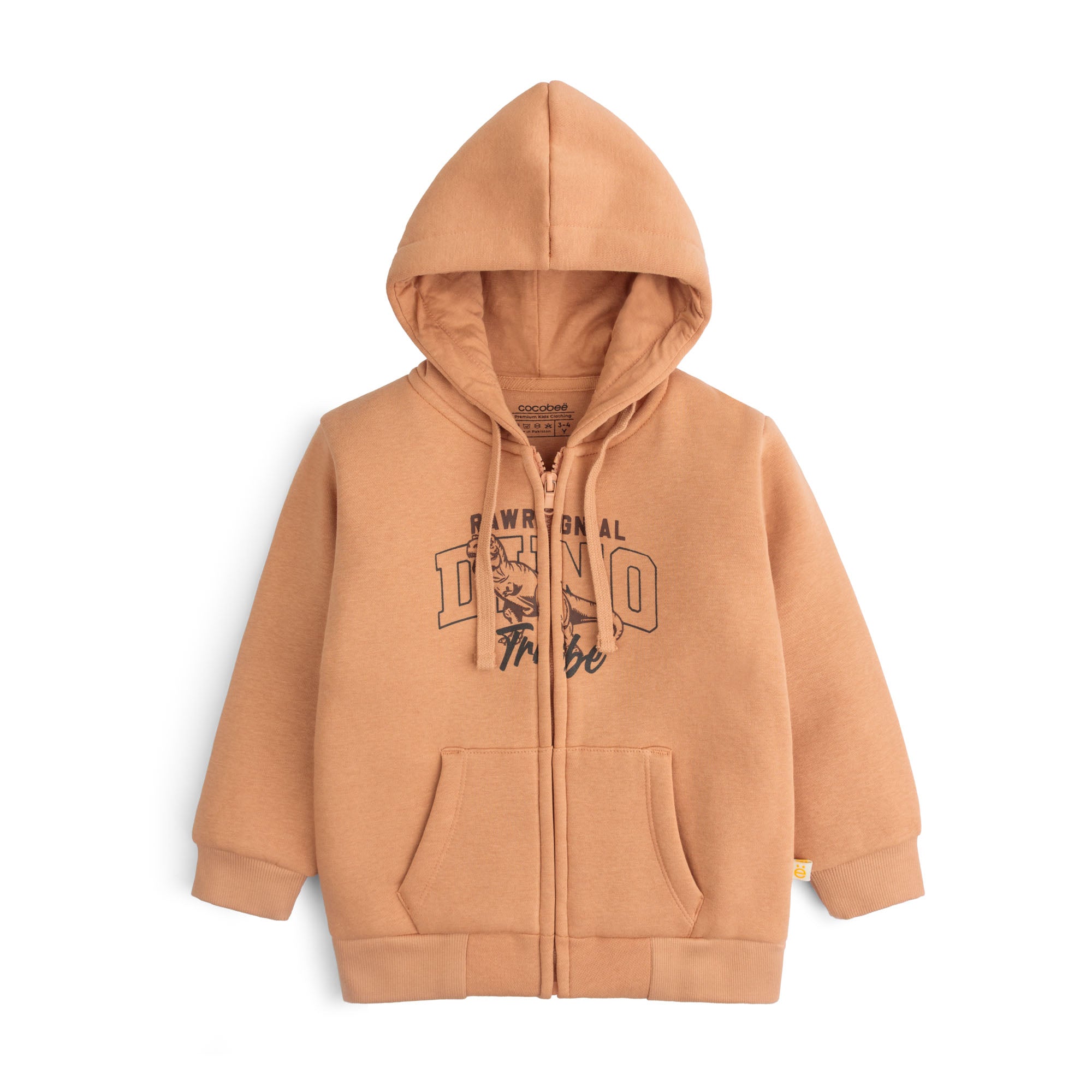 Dino Tribe Zipper Hoodie