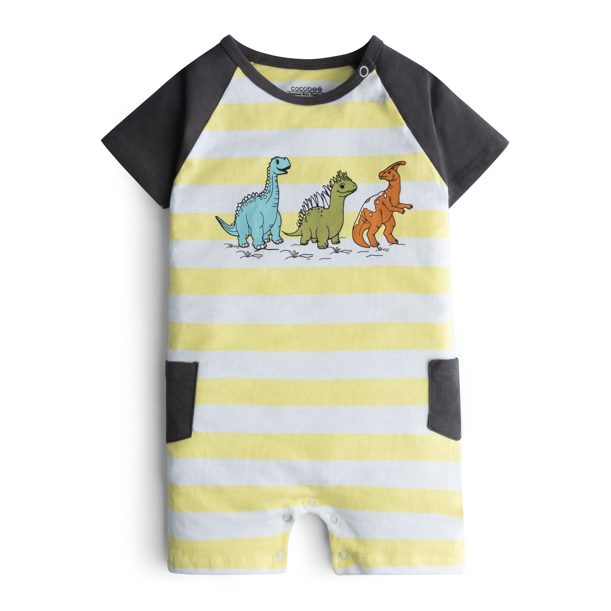 Dino Raglan Romper