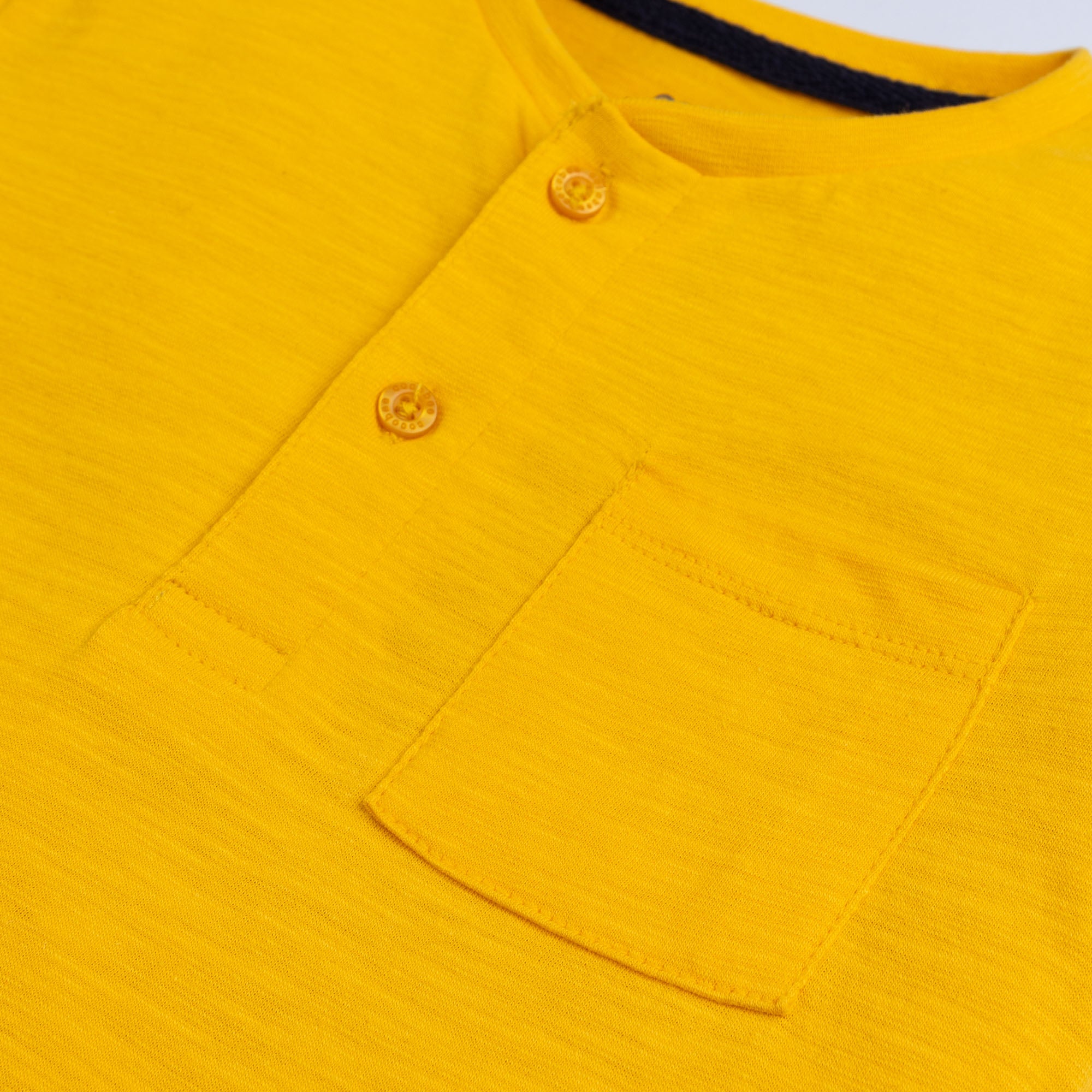 Canary Yellow Henley