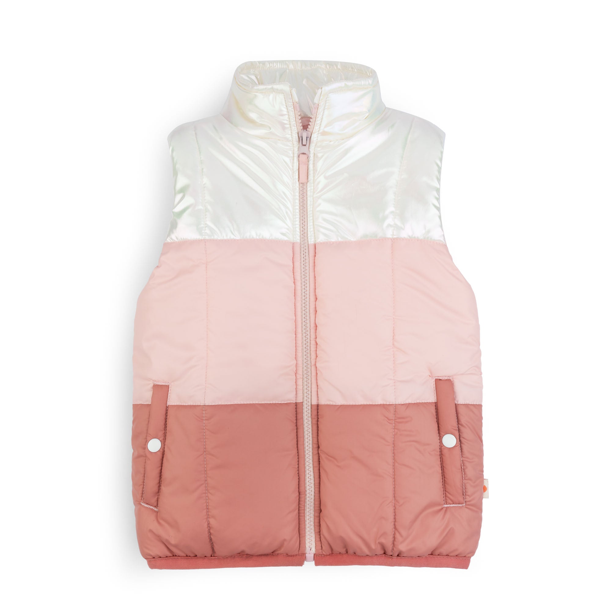 Pastel Zipper Gilet