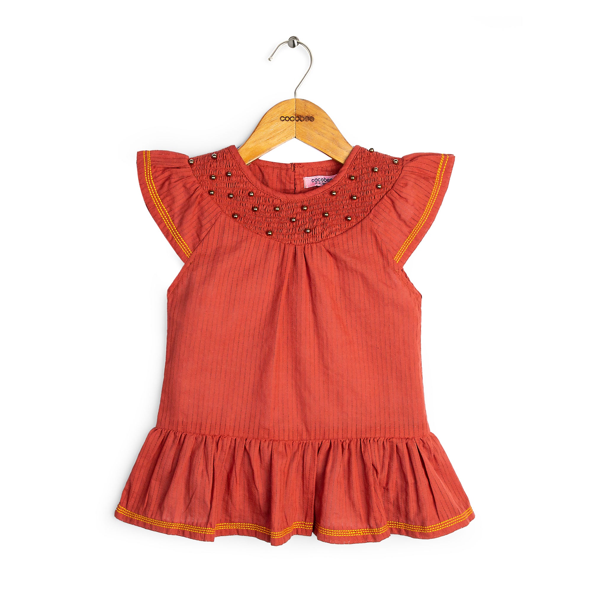 Rusty Brown Summer Top