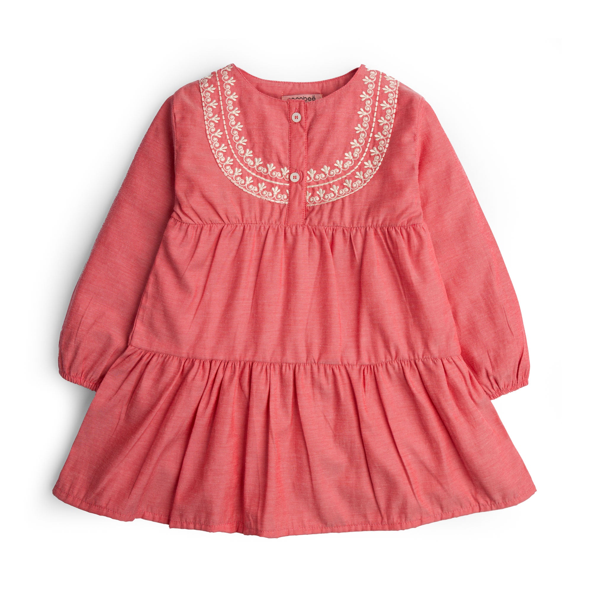Pink Tiered Sewing Top