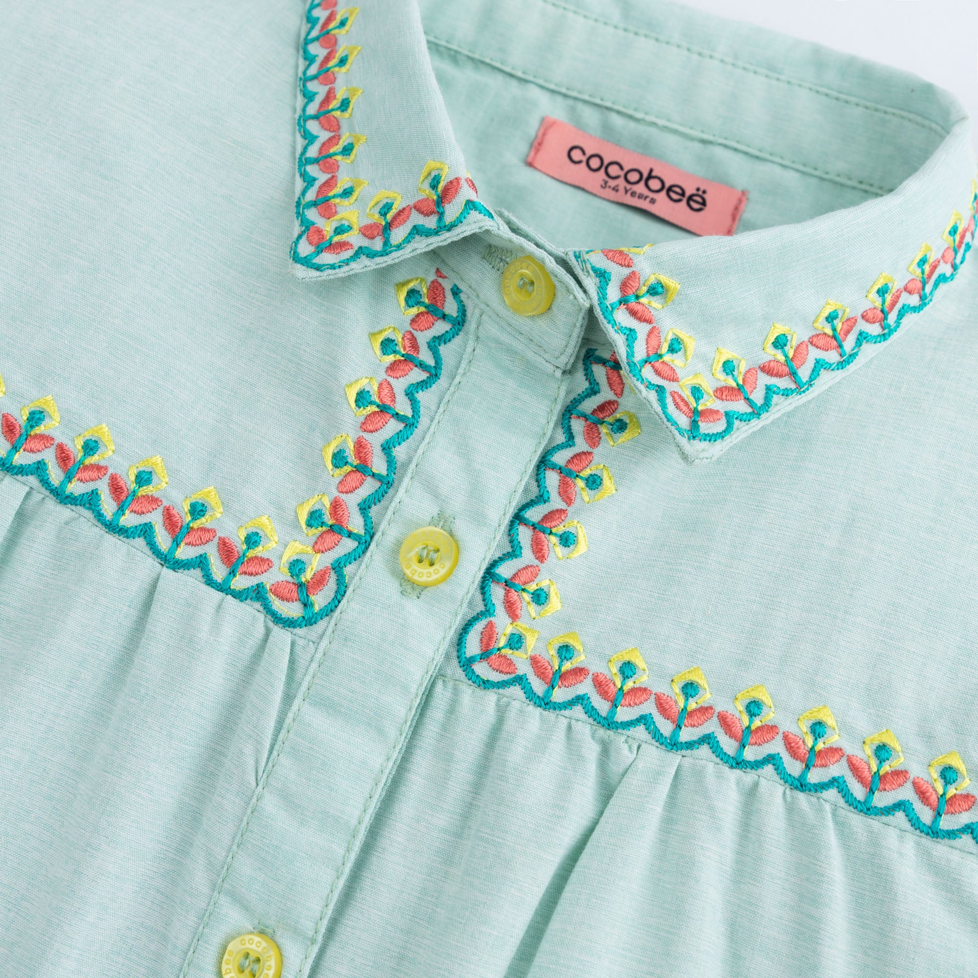 Vintage Collared Top