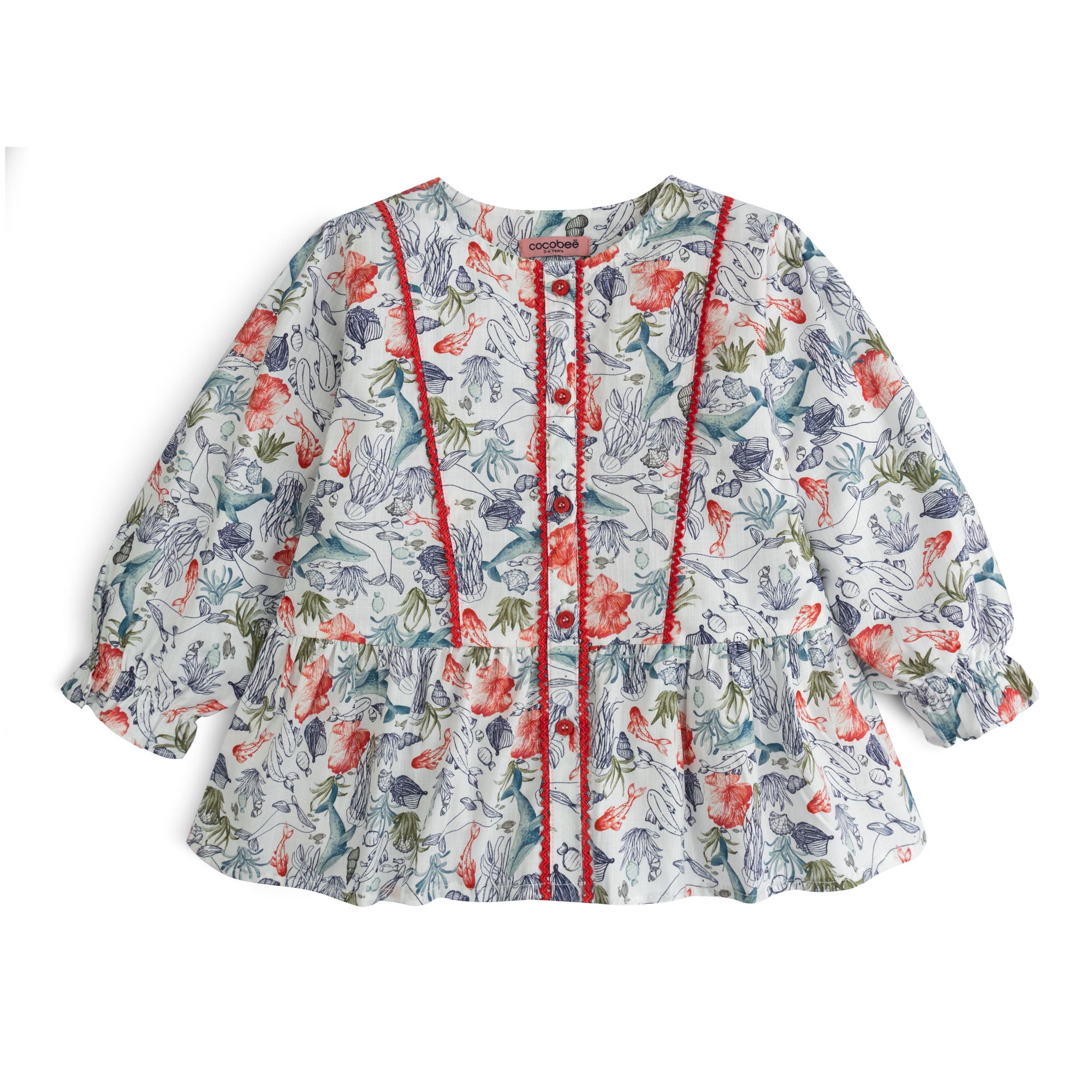 Whimsy Ruffle Top