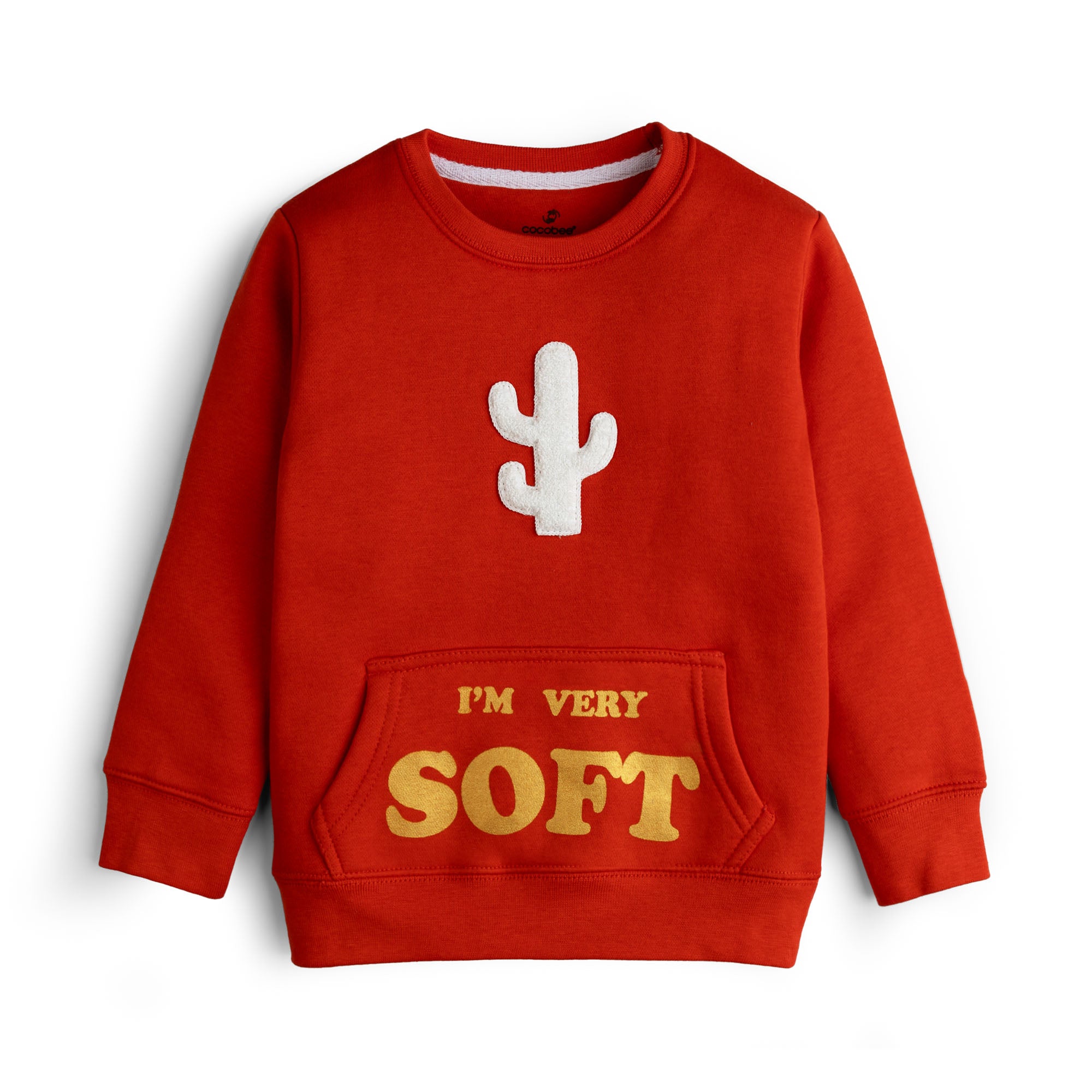 Soft Red Sweatshirt