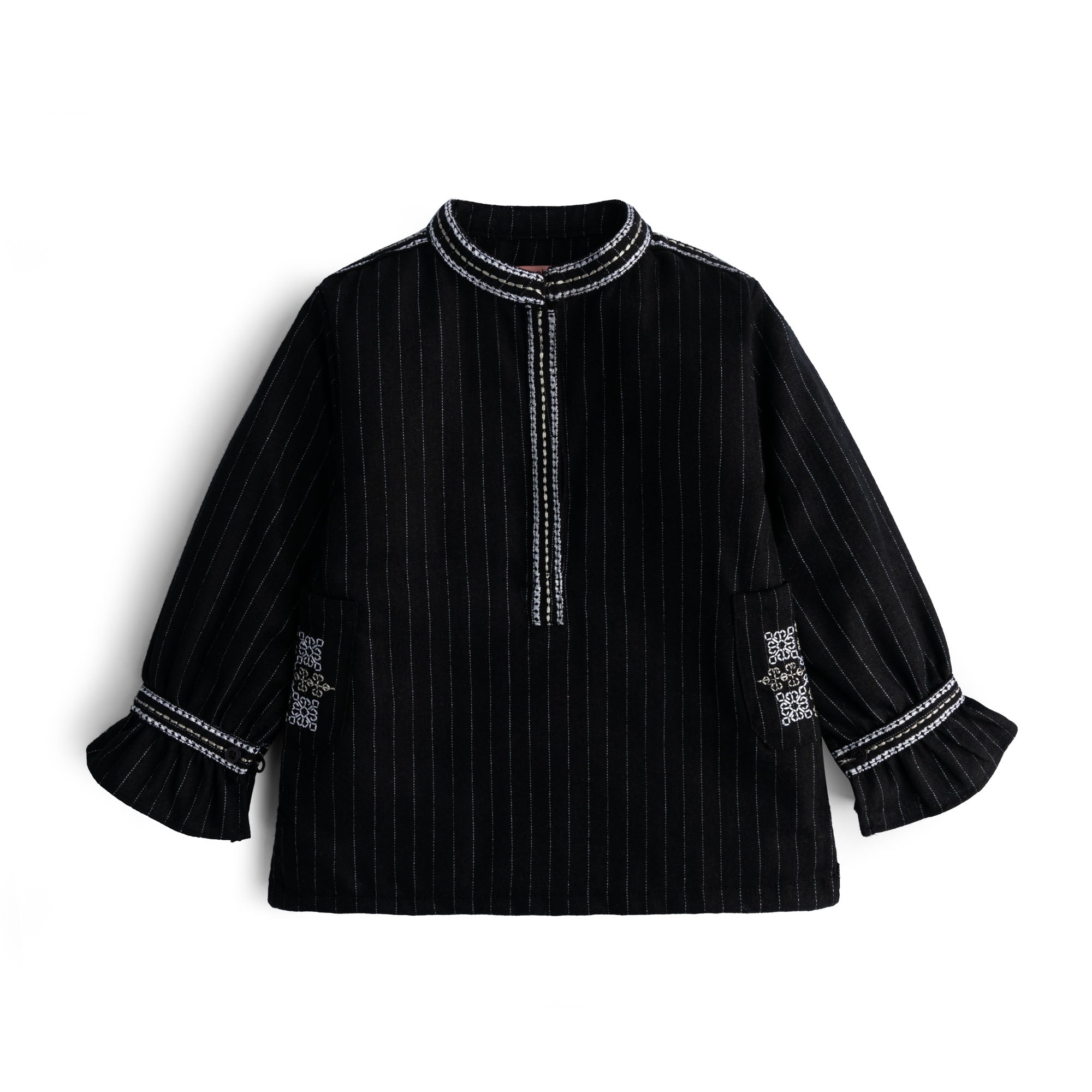 Black Woolen Top