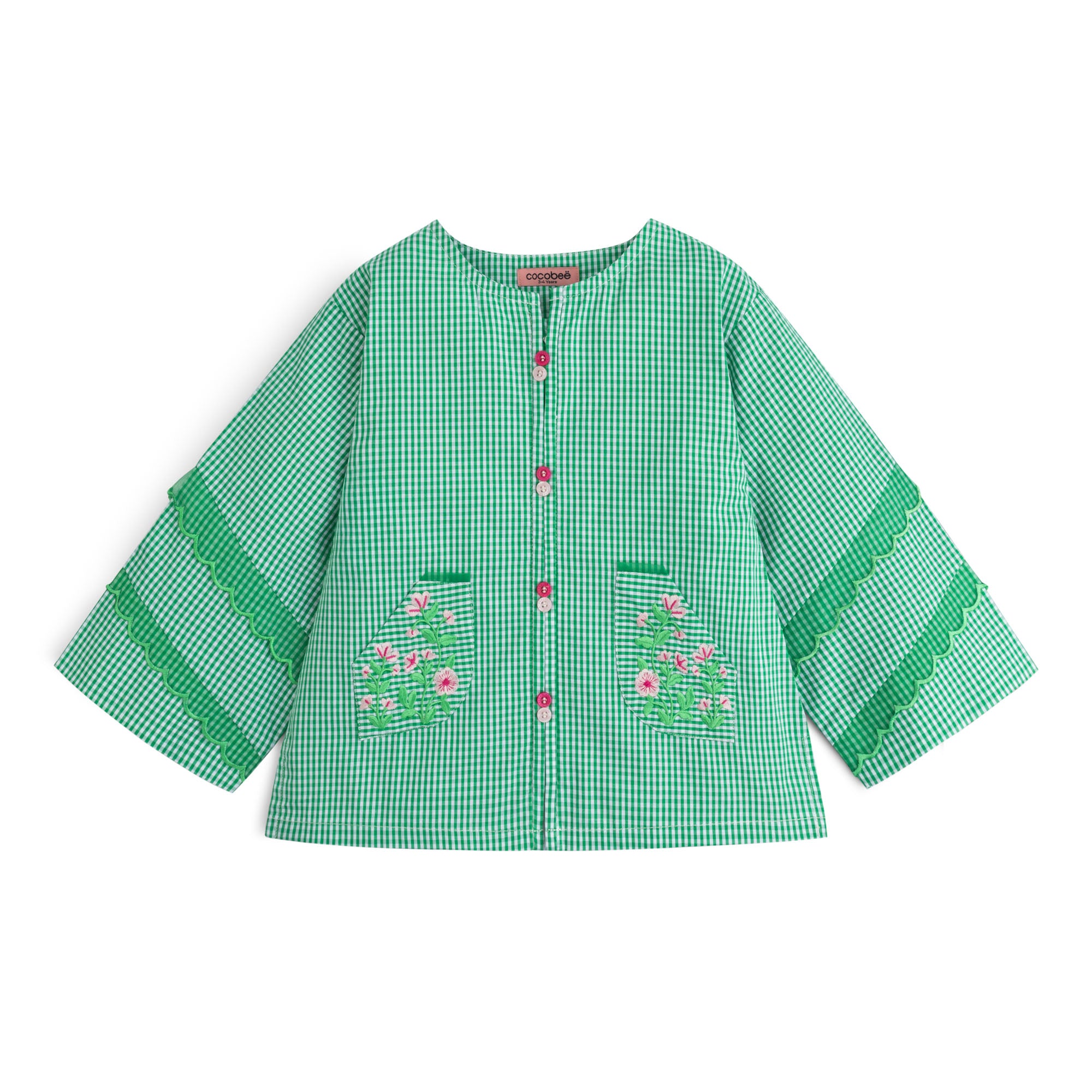 Springily Buttoned Top