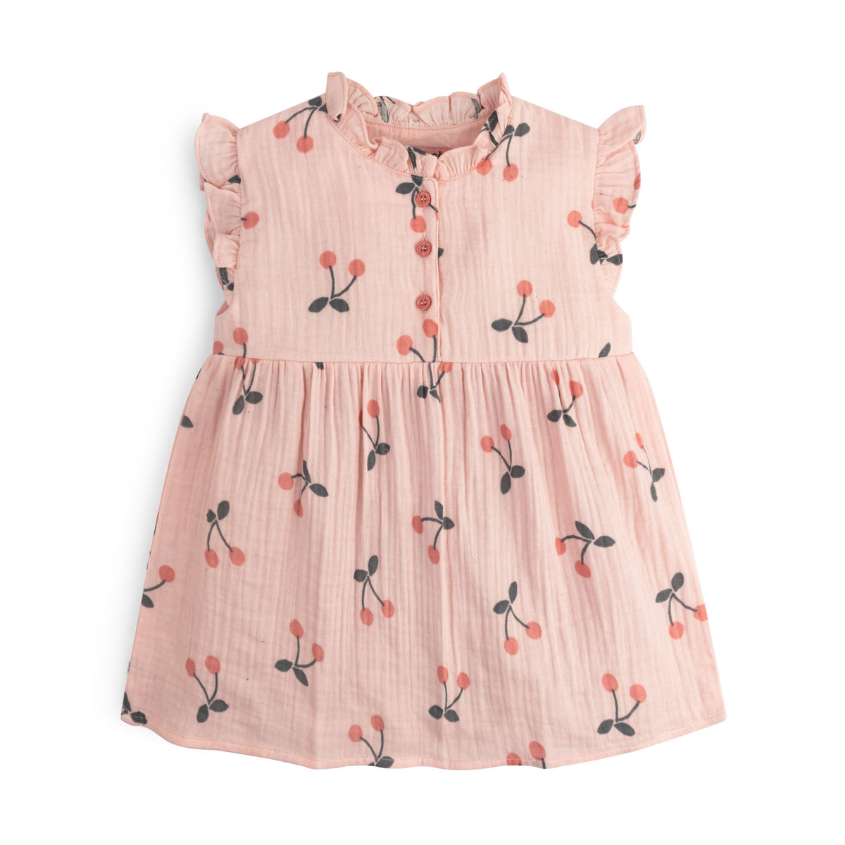 Cherry Pink Ruffle Top – cocobee