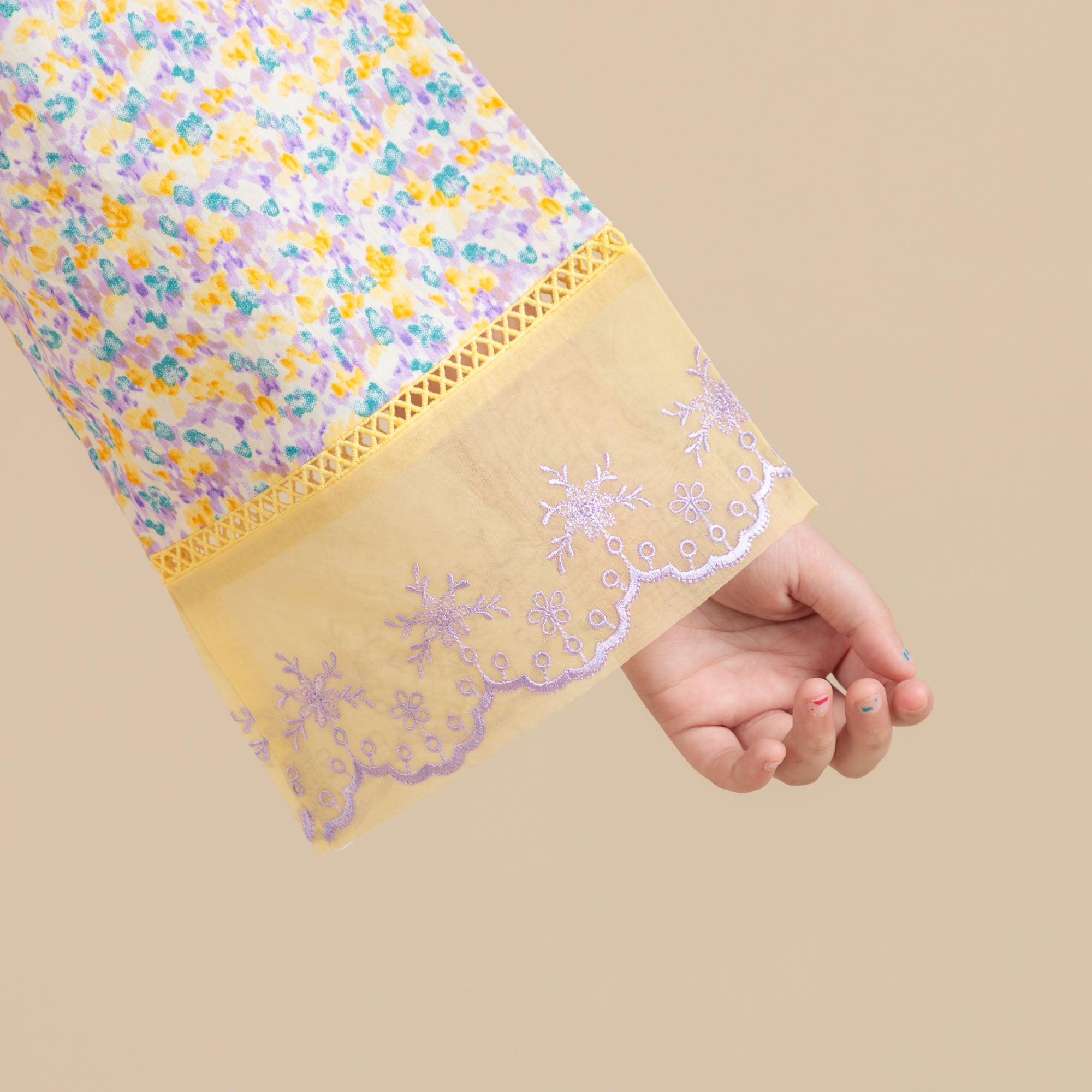 Golden Petal Two-Piece