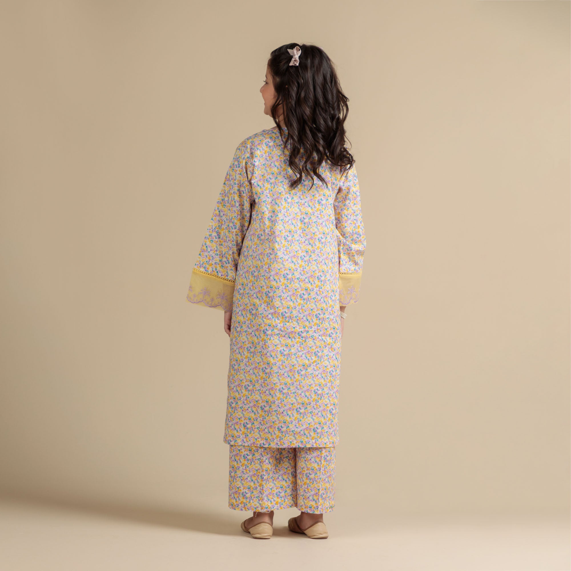 Golden Petal Two-Piece