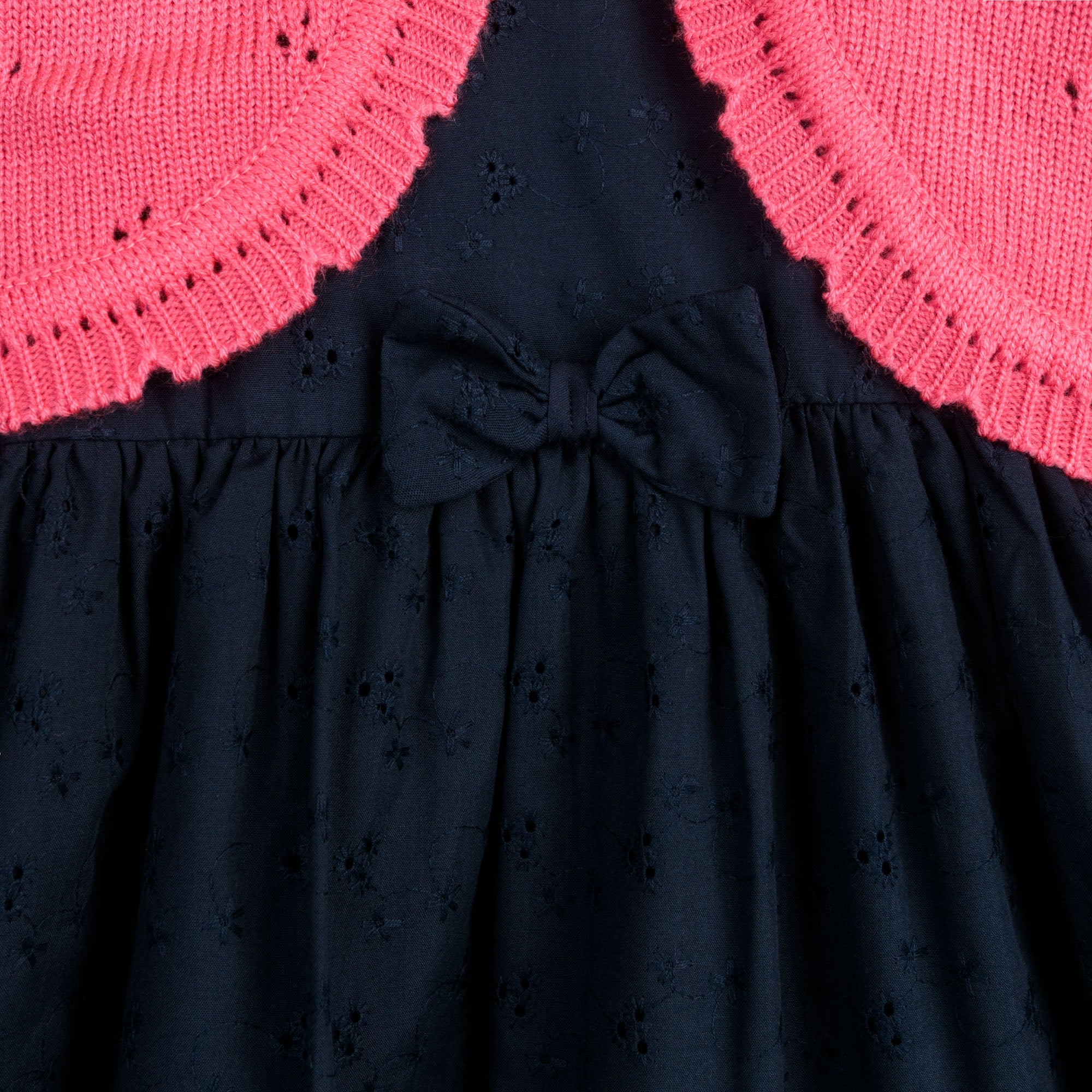 Navy Blue Bolero Frock