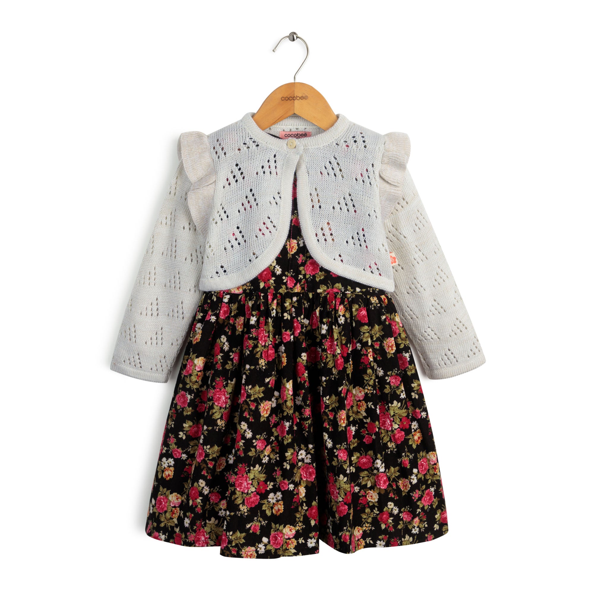 Night bloom Bolero Twirl Frock