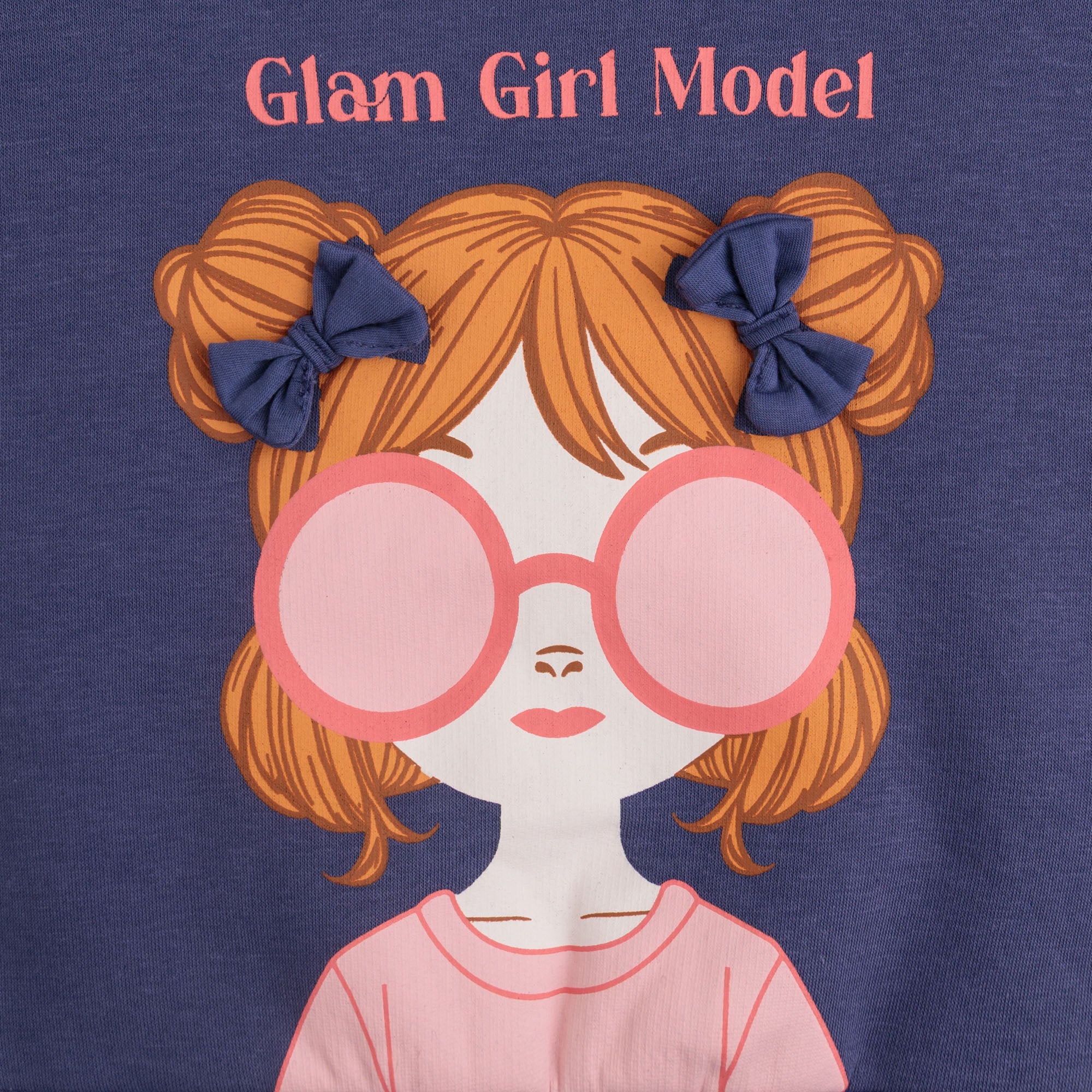 Blueberry Glam Printed Set