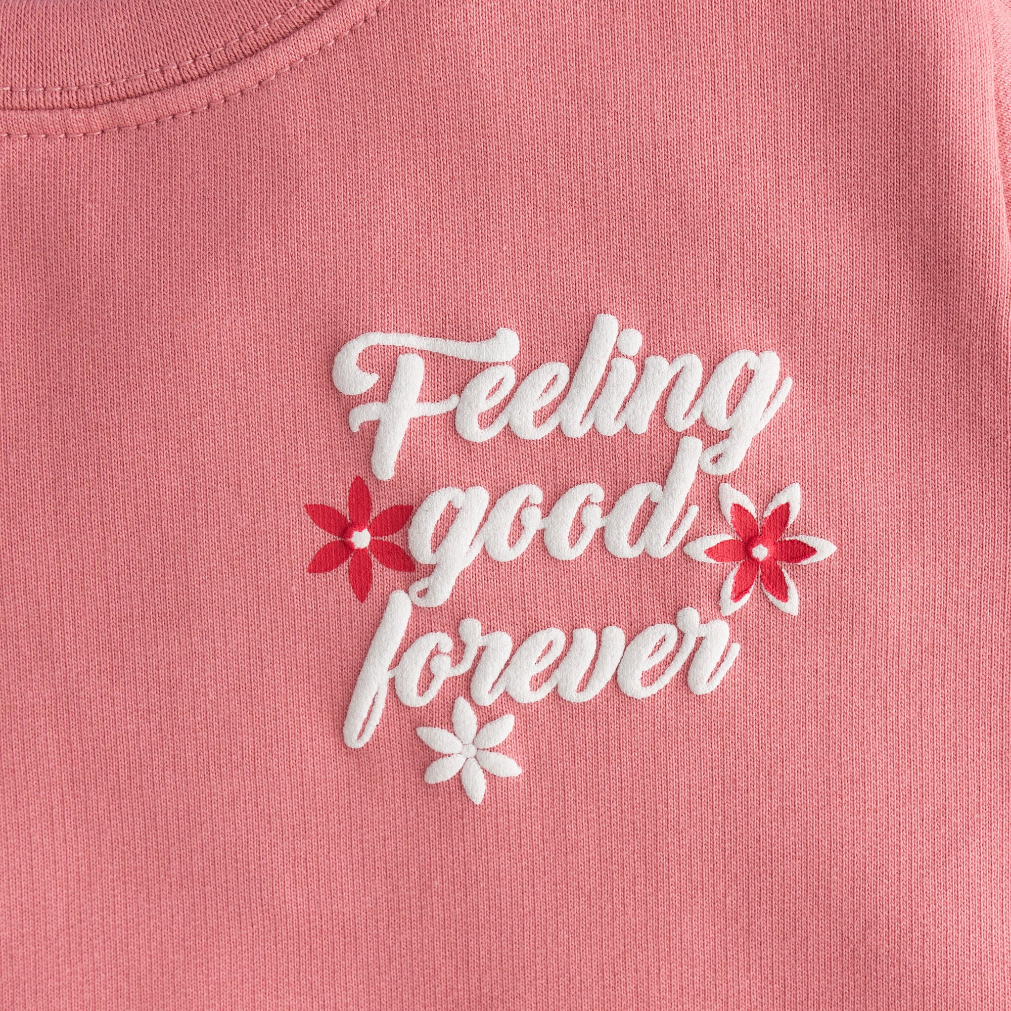 Floral Pink Sweatshirt