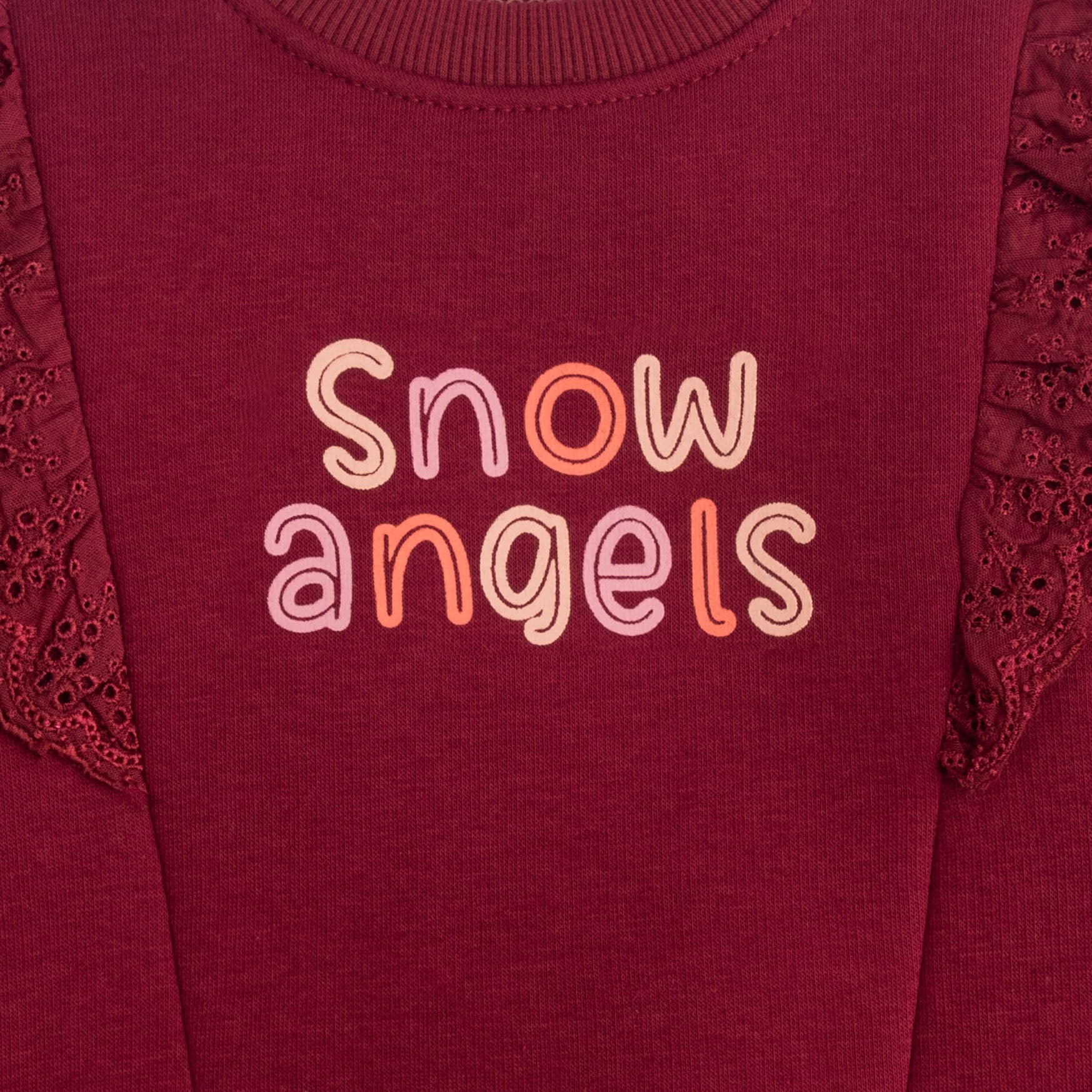 Angelic Maroon Sweatshirt