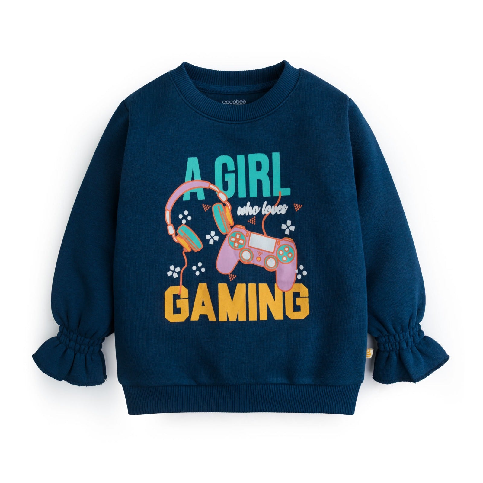 Deep-Blue Gamer Sweatshirt