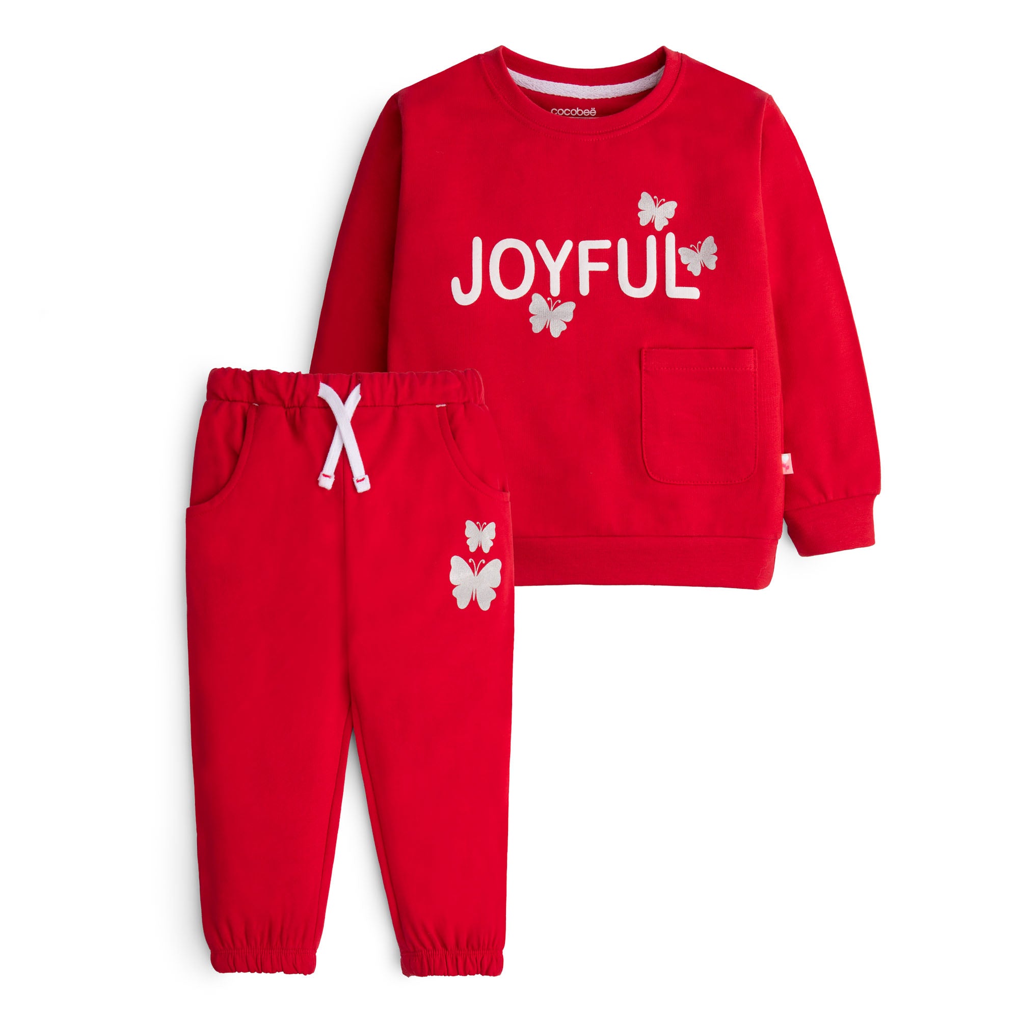 Joyful Red Tracksuit