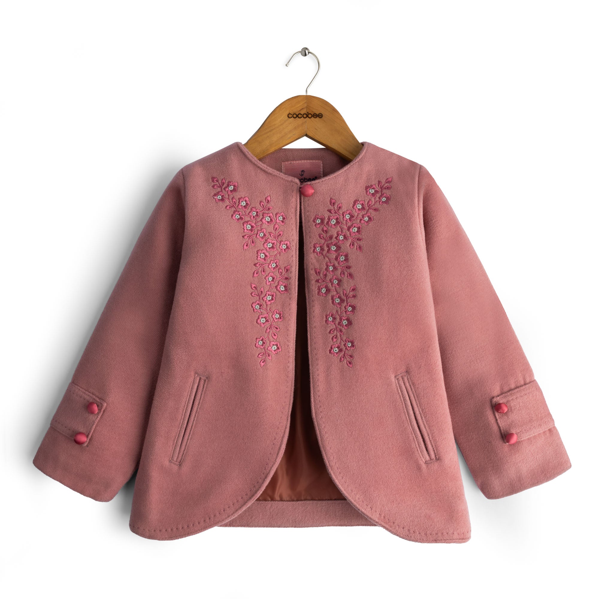 Pink Lemonade Embellished Coat