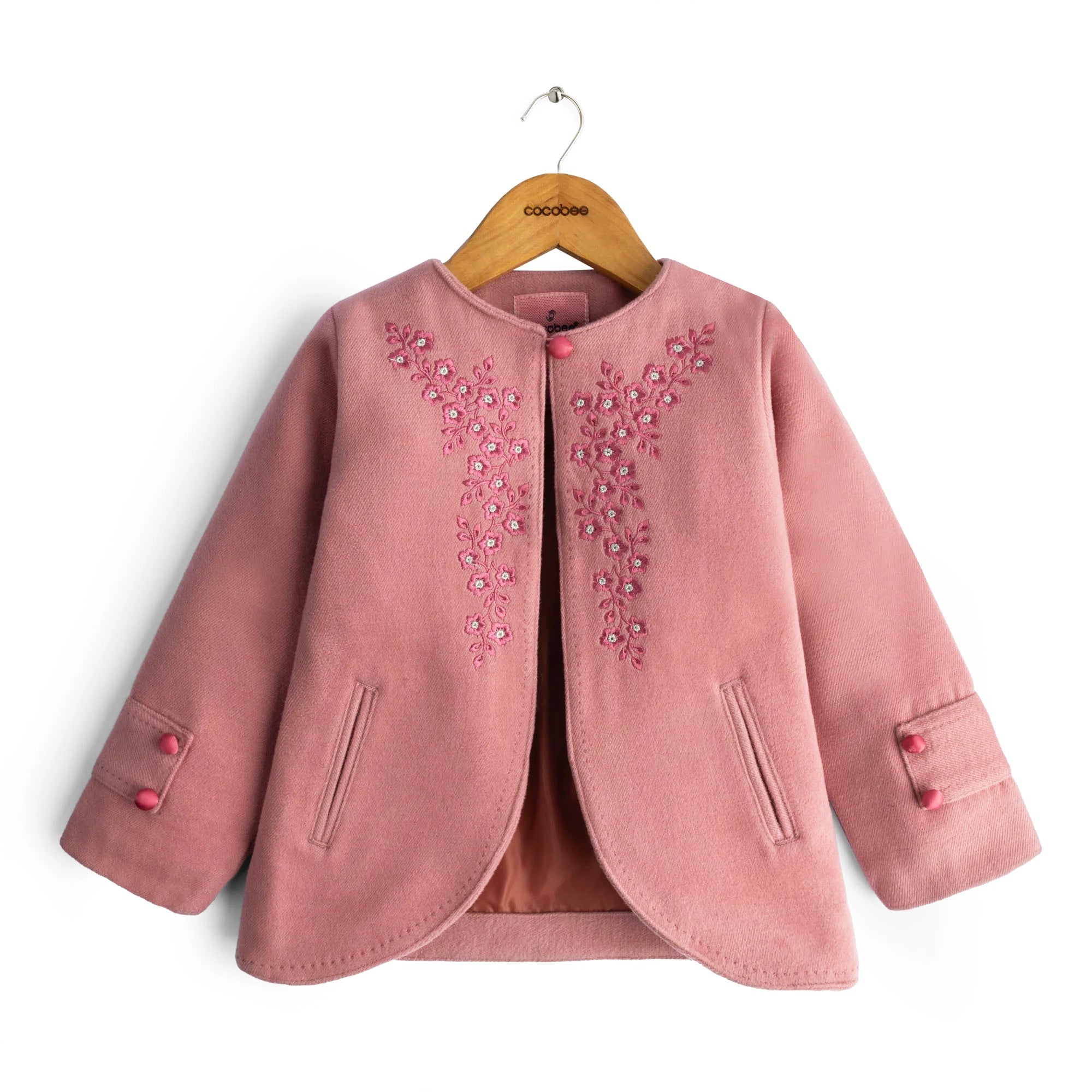 Pink Lemonade Embellished Coat