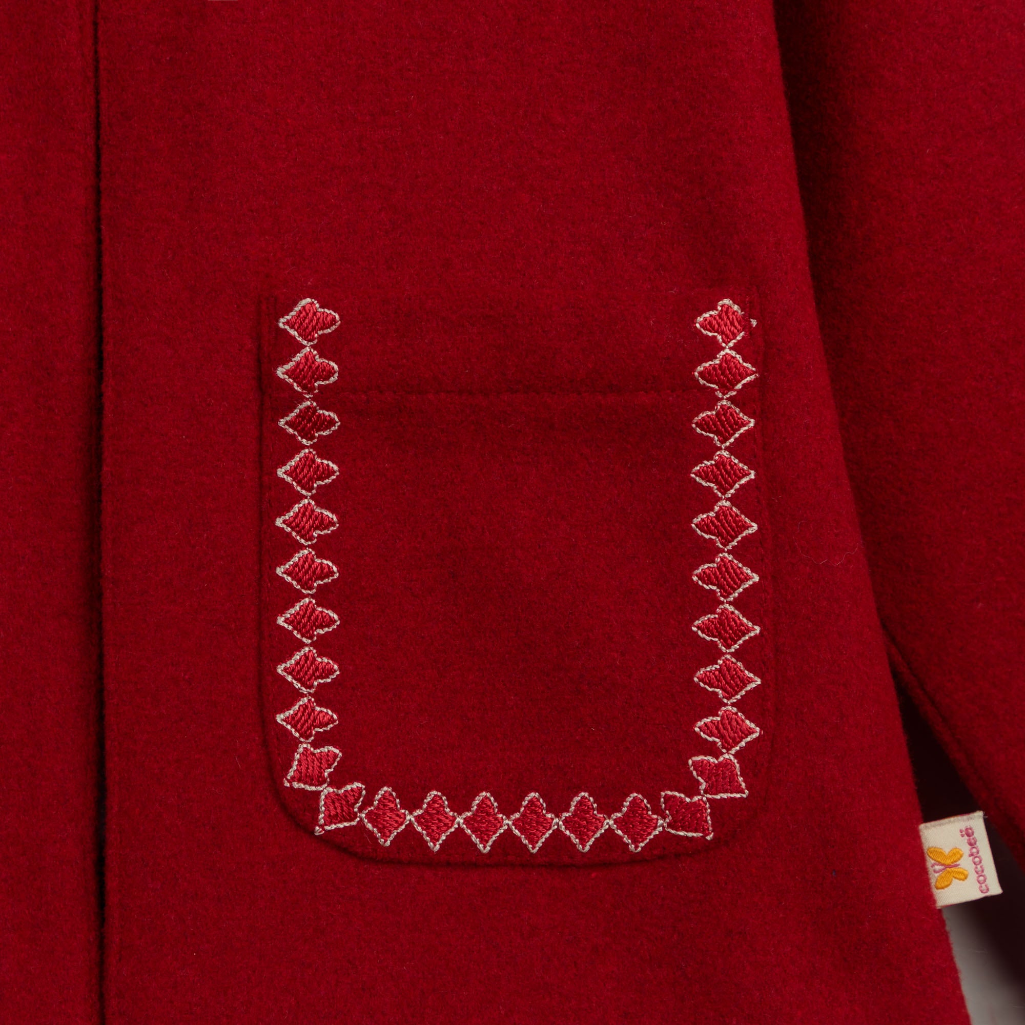 Ruby Thread Pocketed Coat