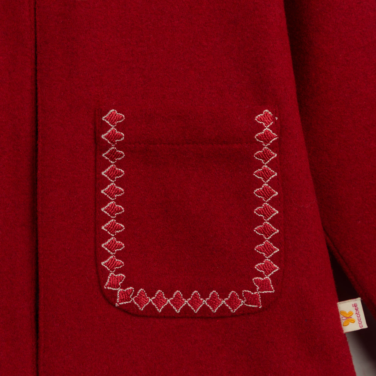 Ruby Thread Pocketed Coat – cocobee