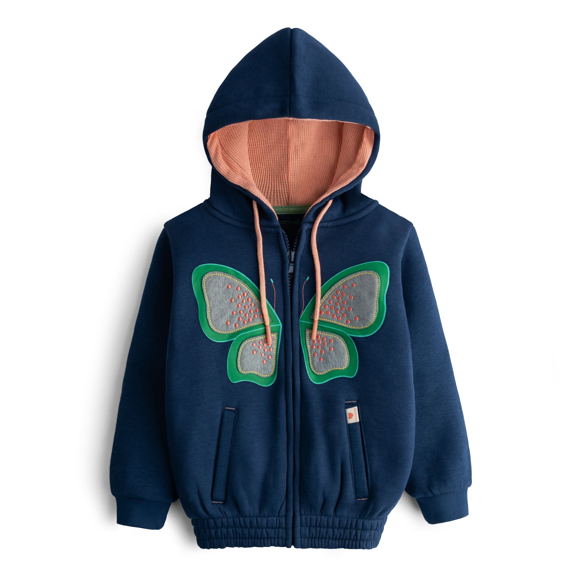 Fluttering Blue Hoodie