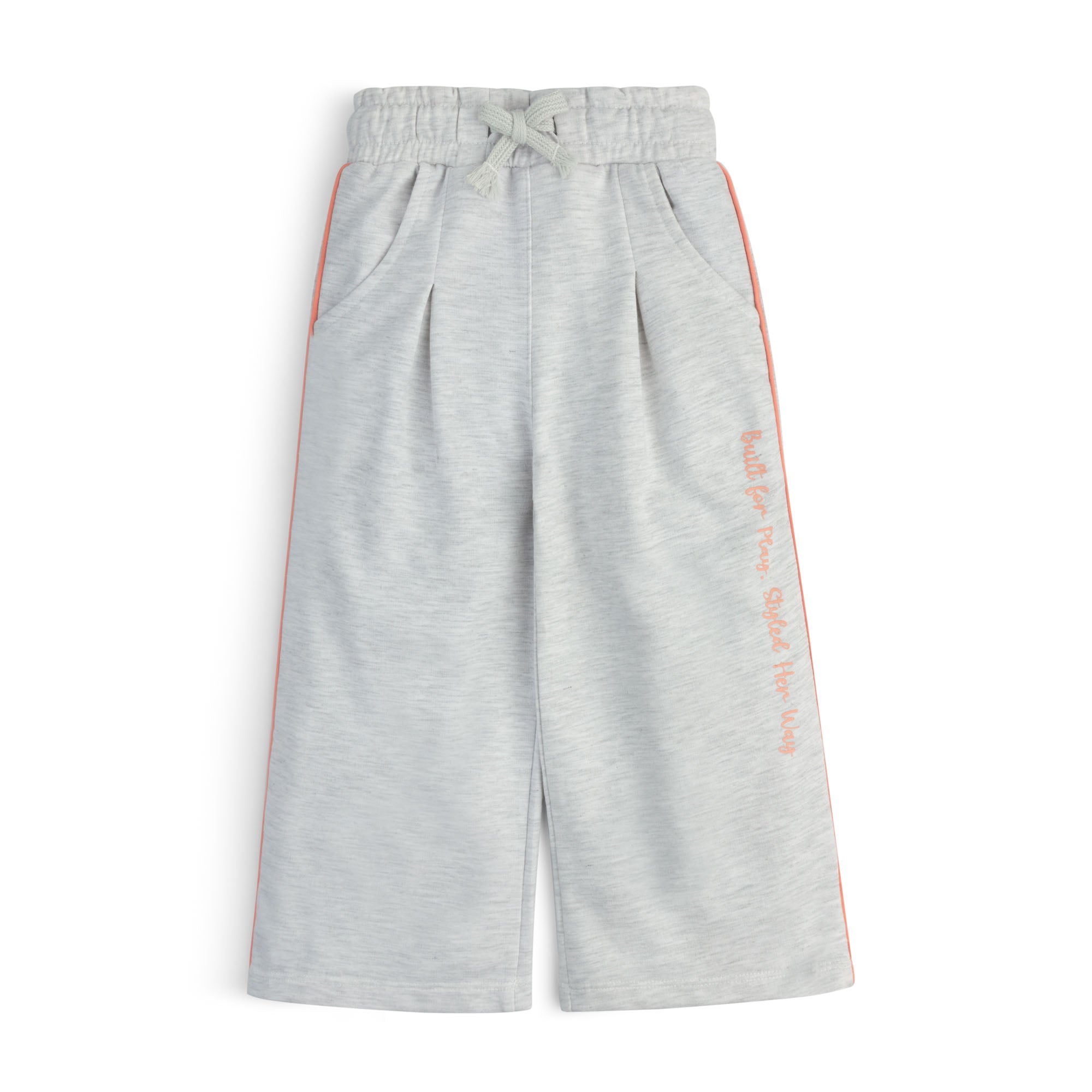 Grey Ease-wide Trouser