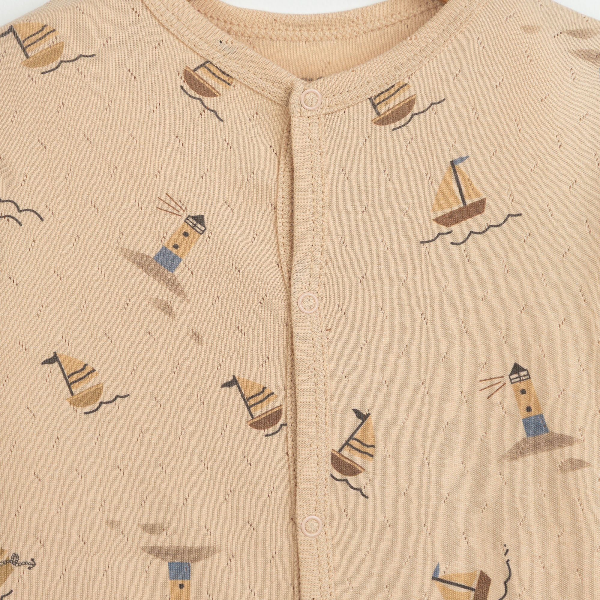 Boat Printed Romper