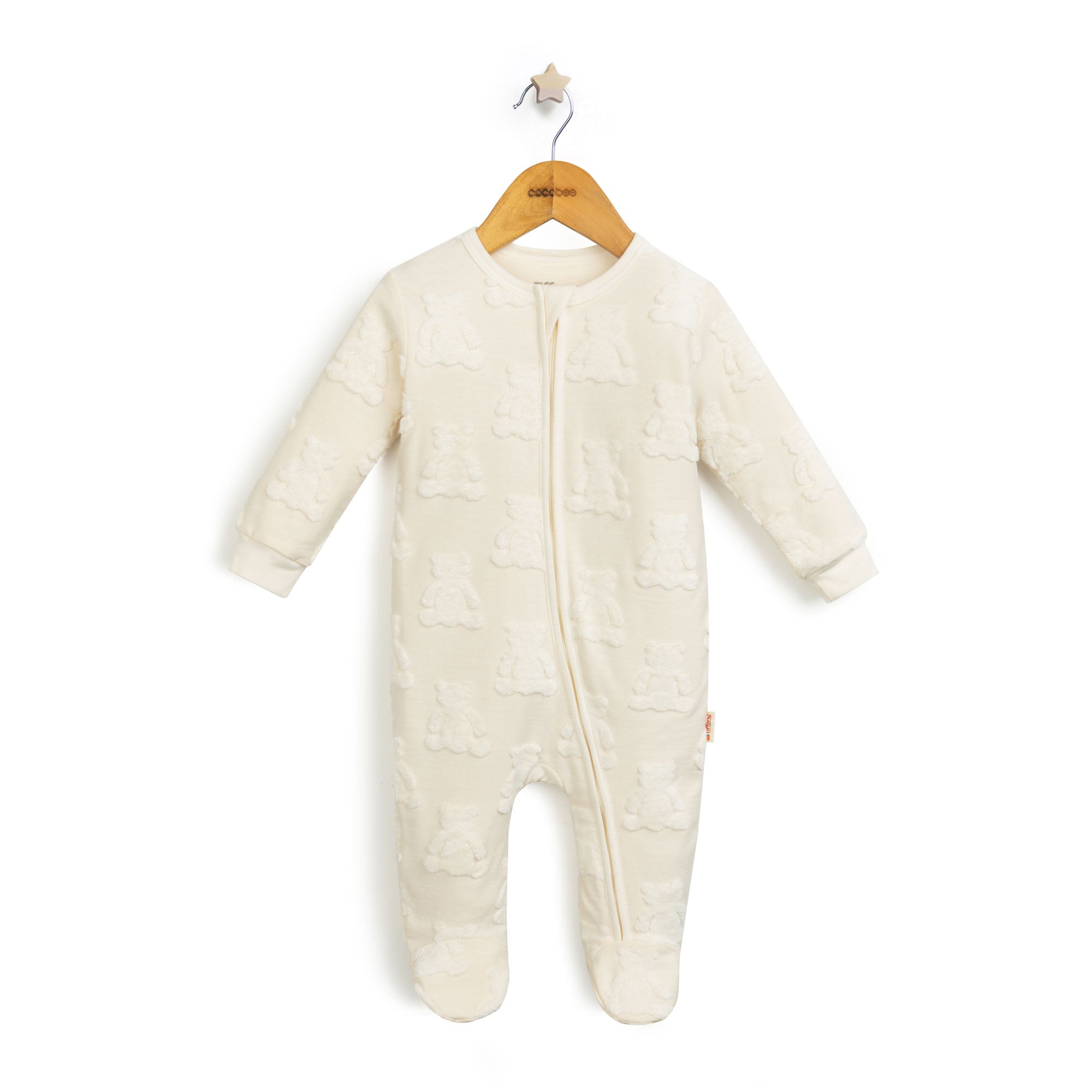 Creamy Snuggle Romper