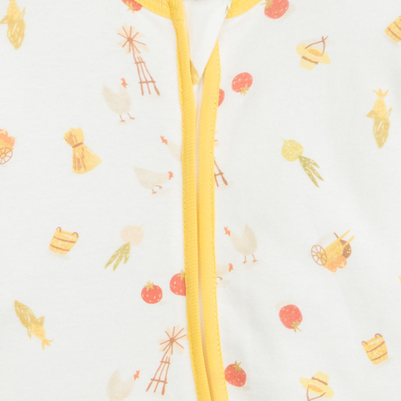 Little Munchies Footed Romper