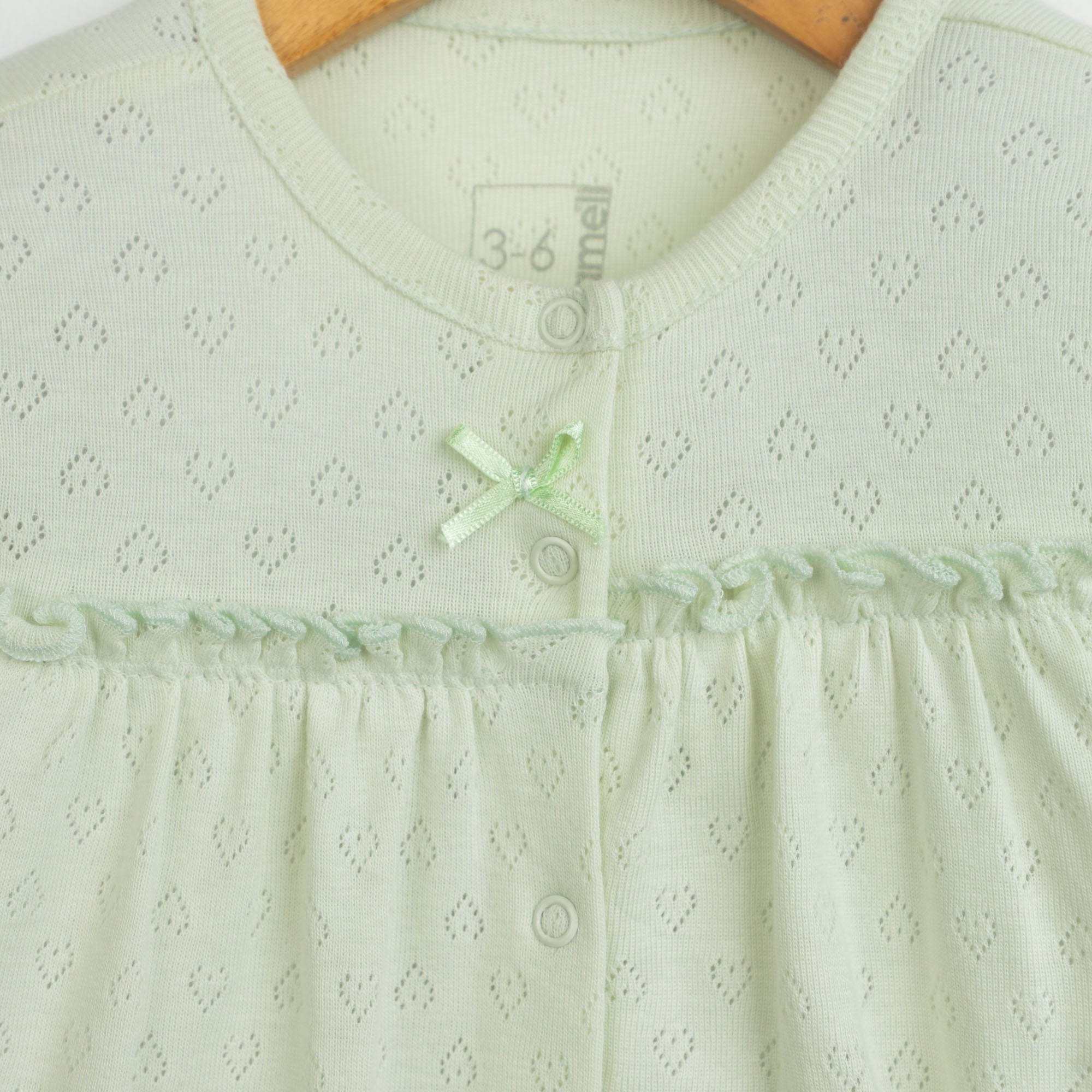 Pistachio Baby Romper
