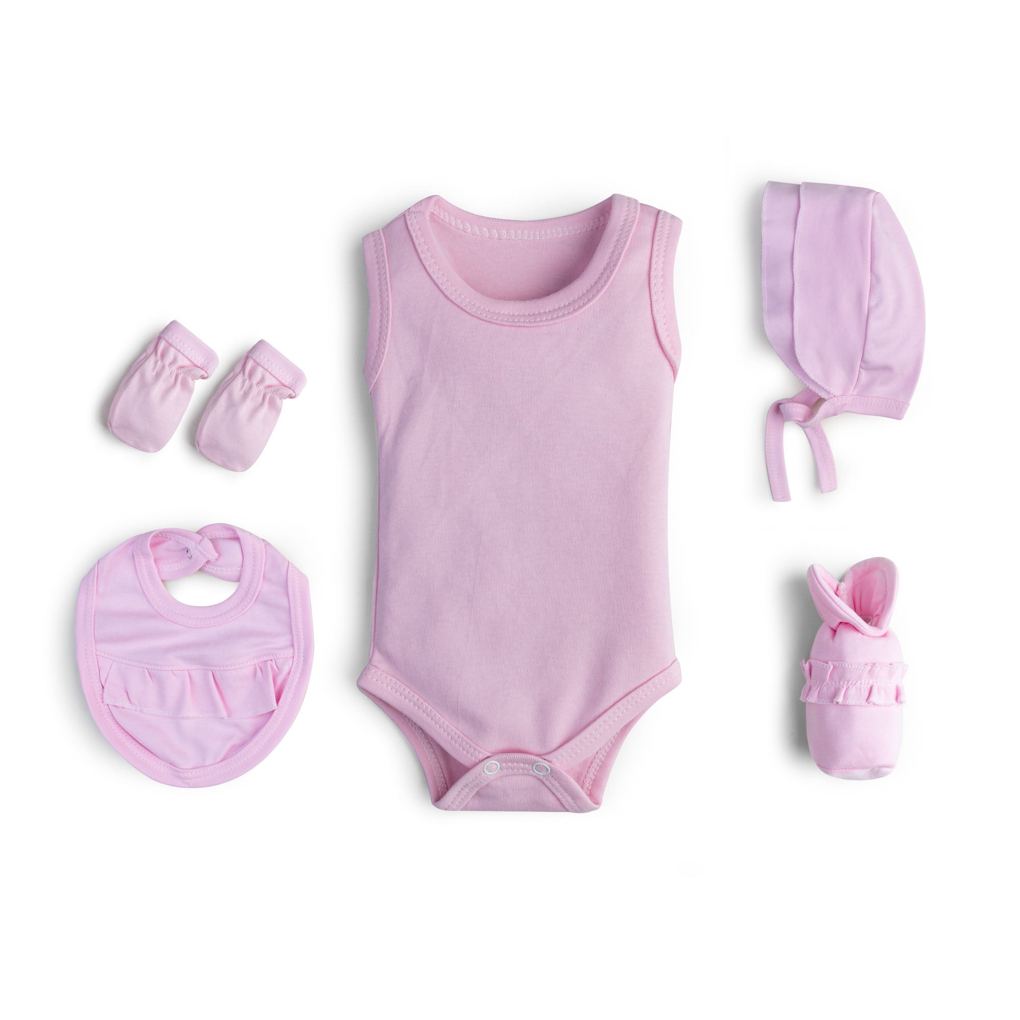 Frilly Pink 7-Pack Set