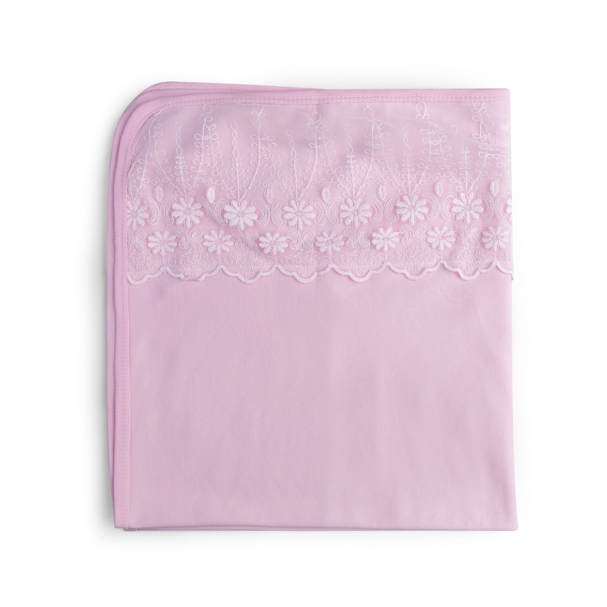 Girly Pink Embroidered 7-Pack