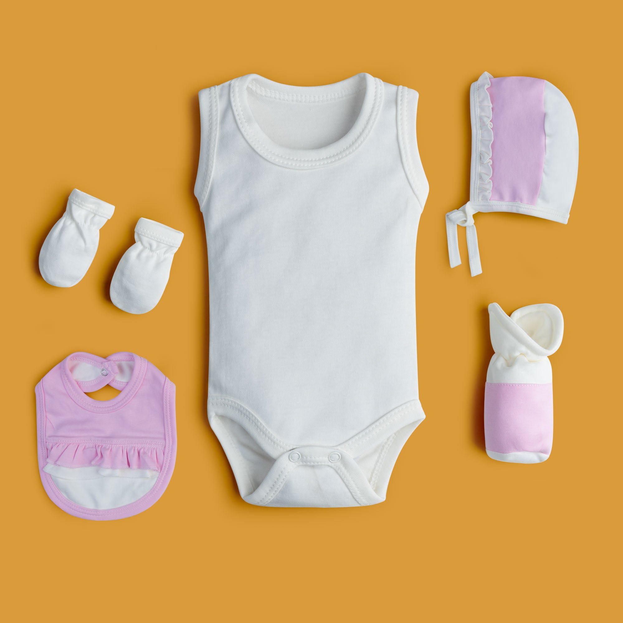 Infant 7-Pack Romper Set