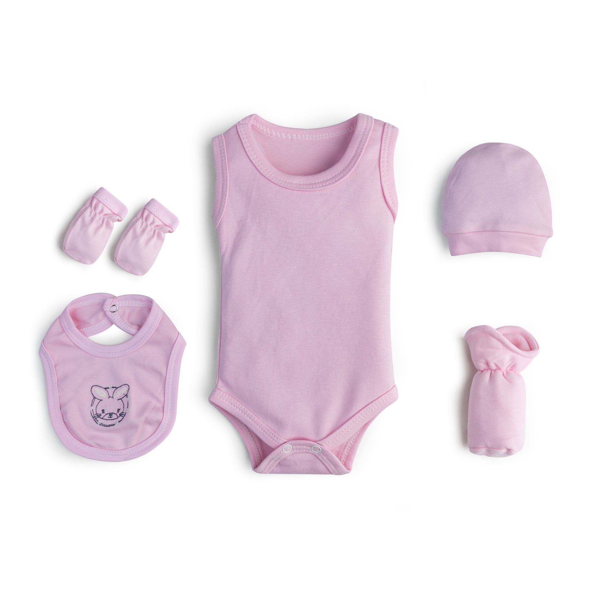 Meow Pink Infant 7-Pack