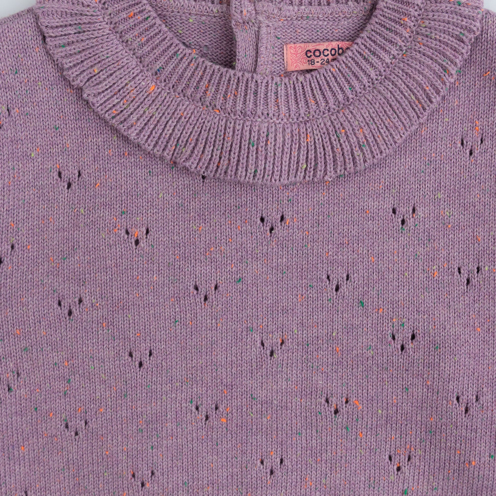 Lavender Ruffle Knit Two-Pack