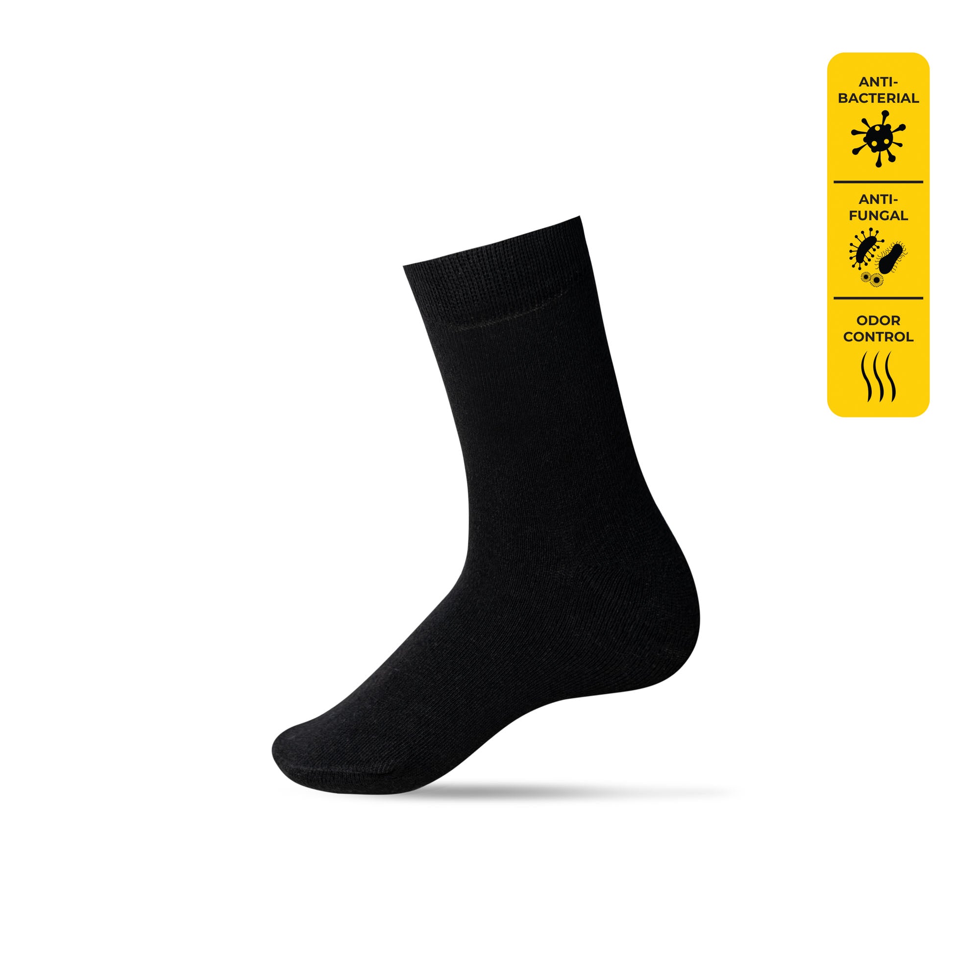 Casual Black Socks