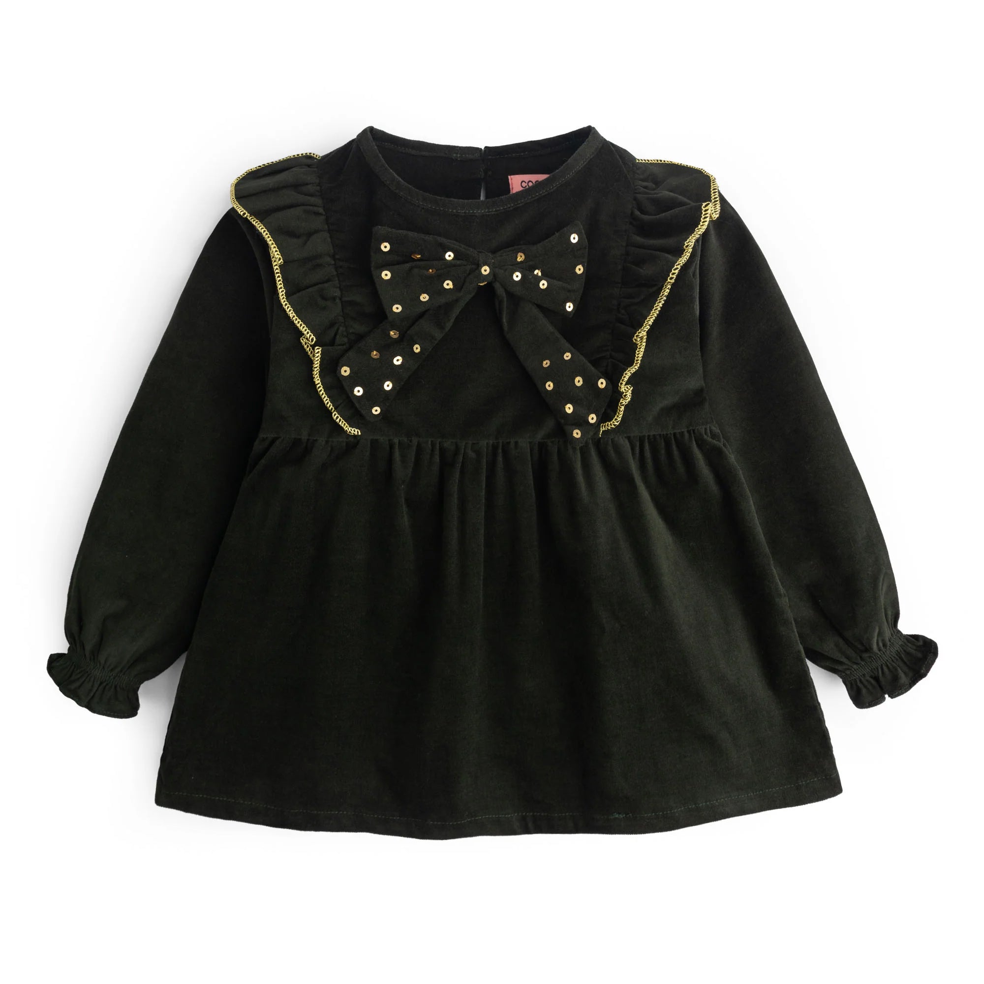 Embellished Frill Top