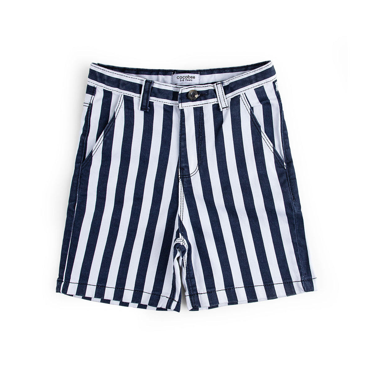 Stripped Cotton short – cocobee