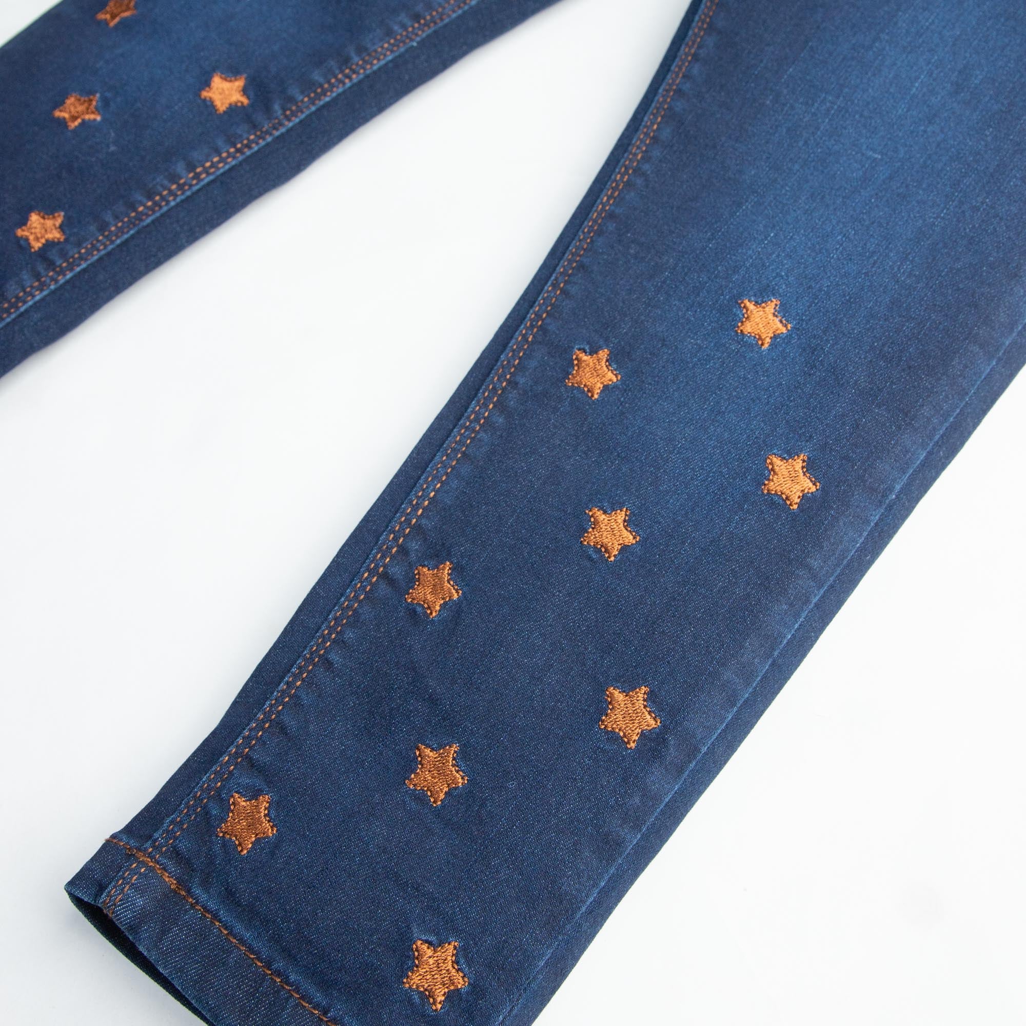 Starlet Embroidered Denim