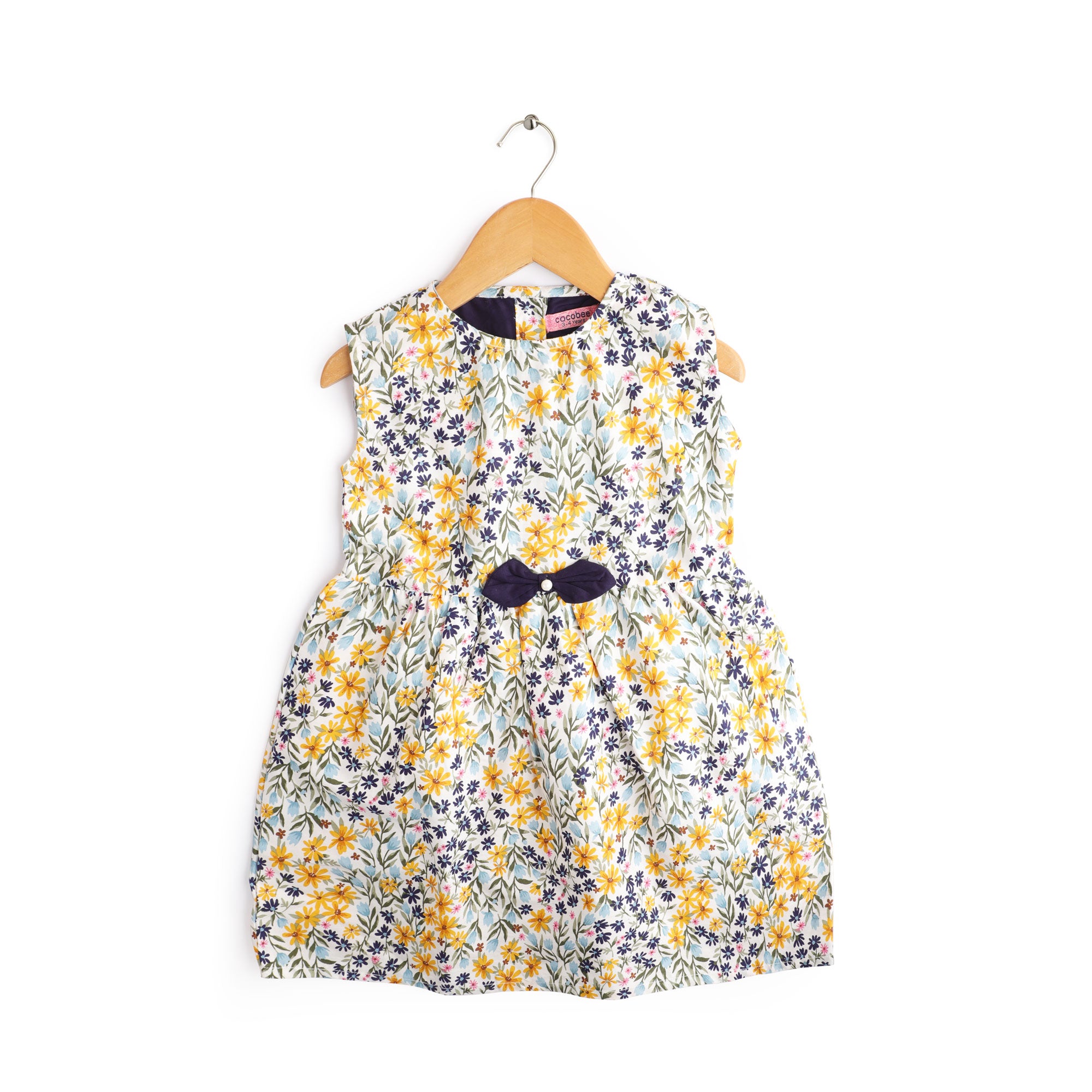 Blue Bow Top