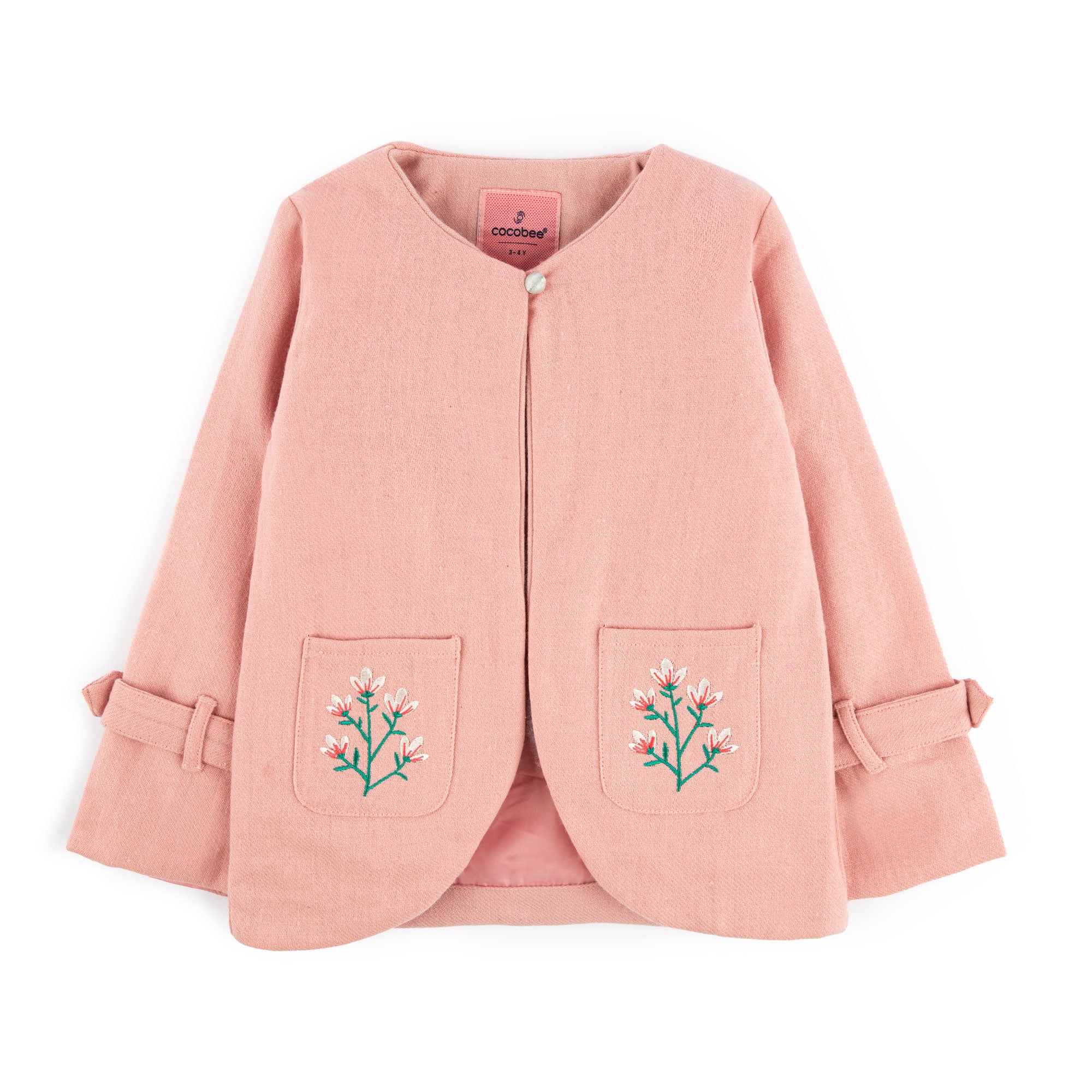 Pink Woolen Coat