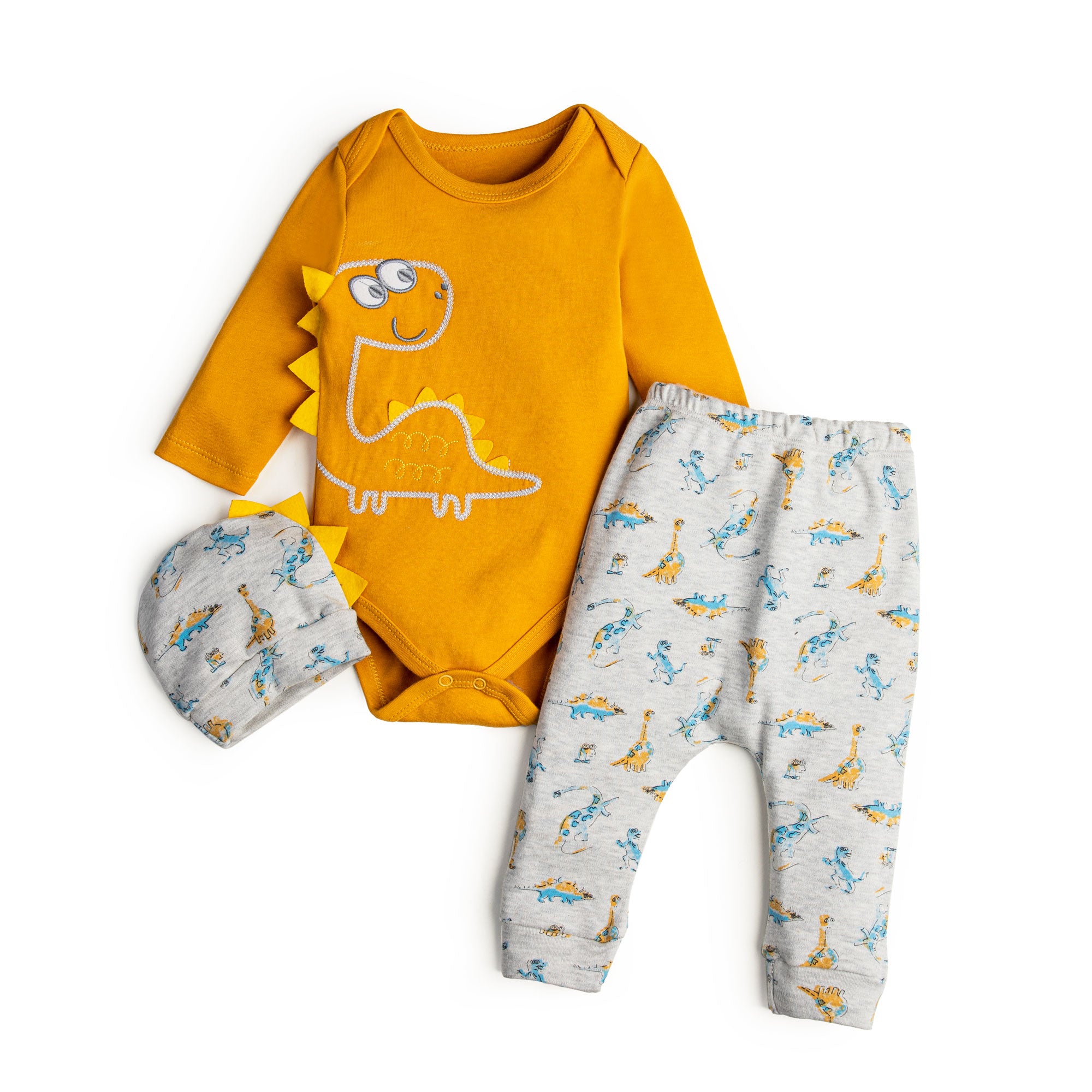 Baby 3-piece jumpsuit pajama set