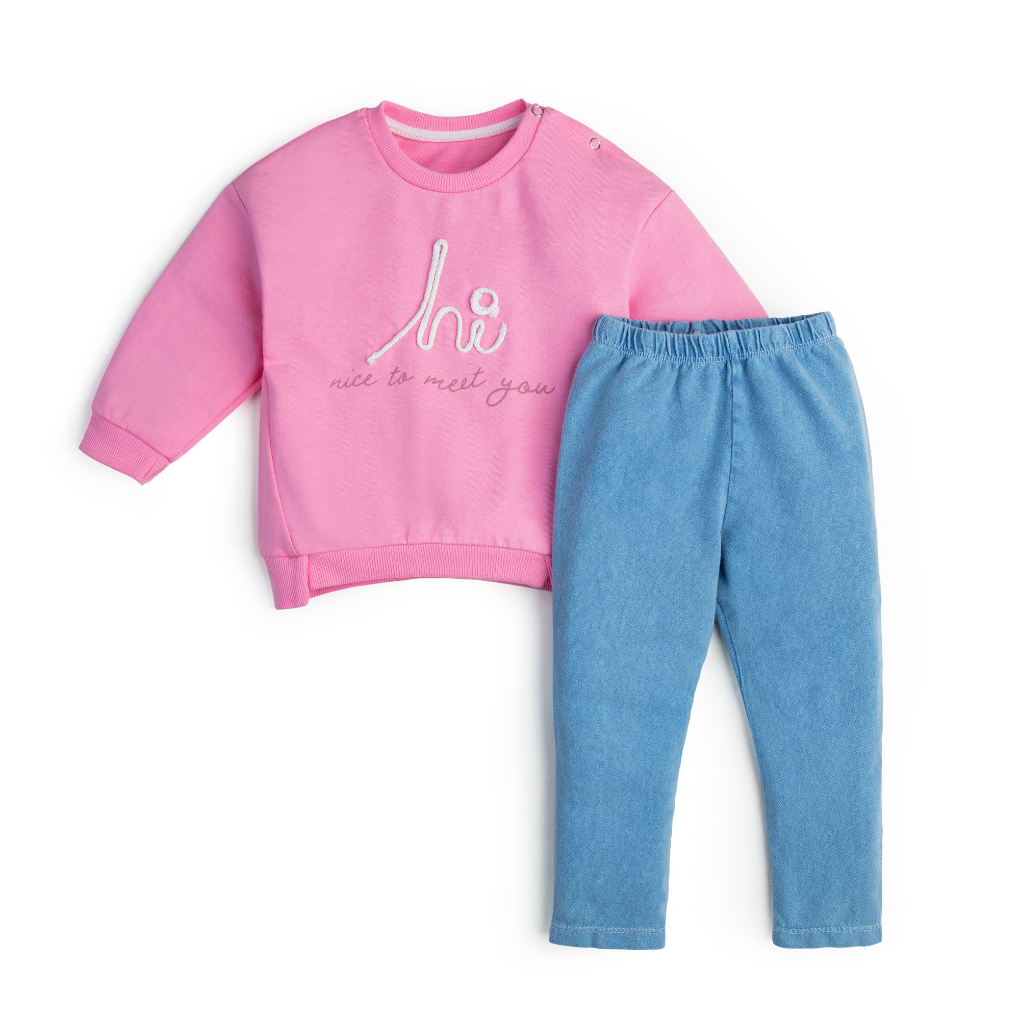 Baby 2-Piece Pullover and Pant Set