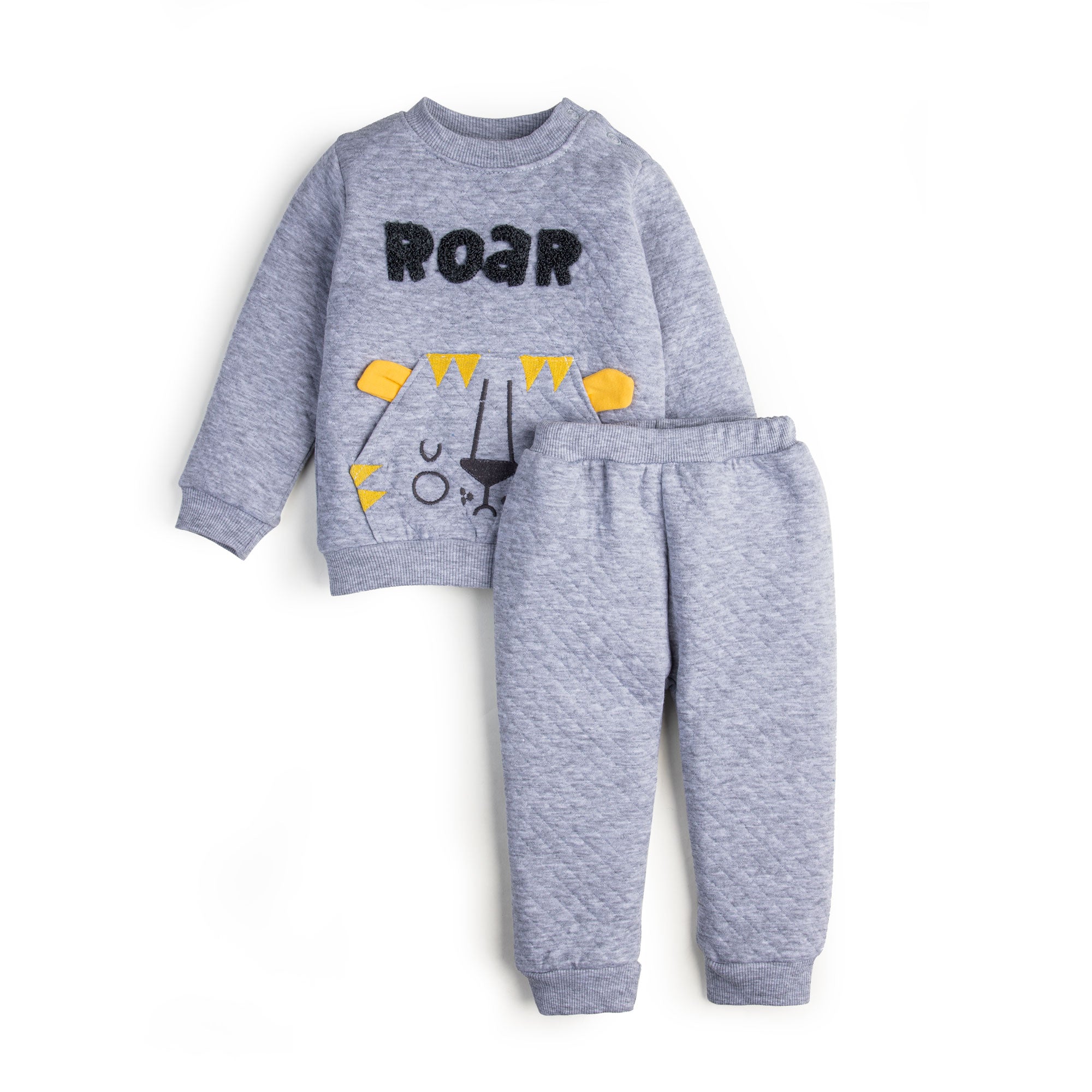 Two-piece Baby Roar Tee and Jogger Set