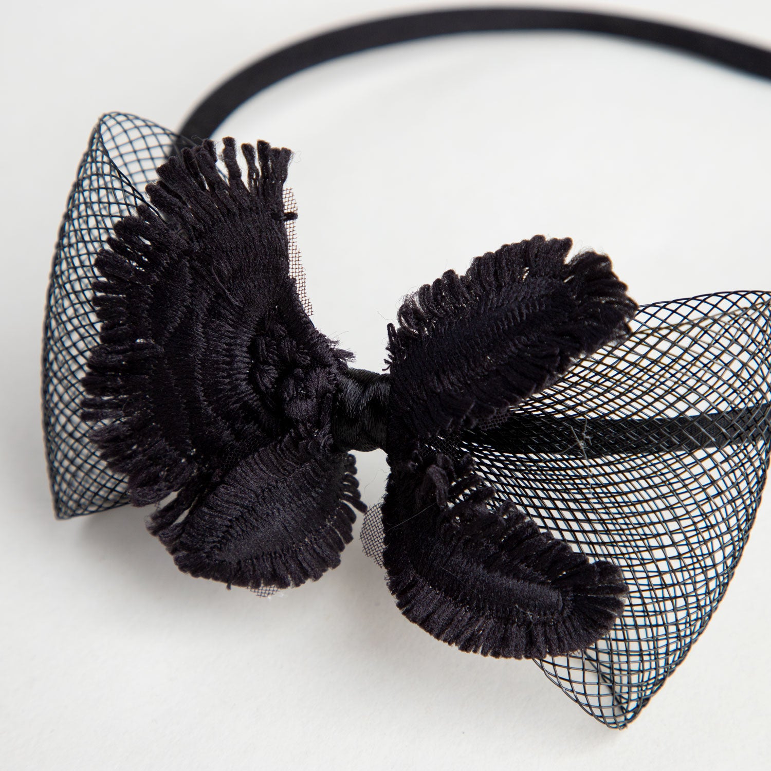 Hairband with Bow Motif