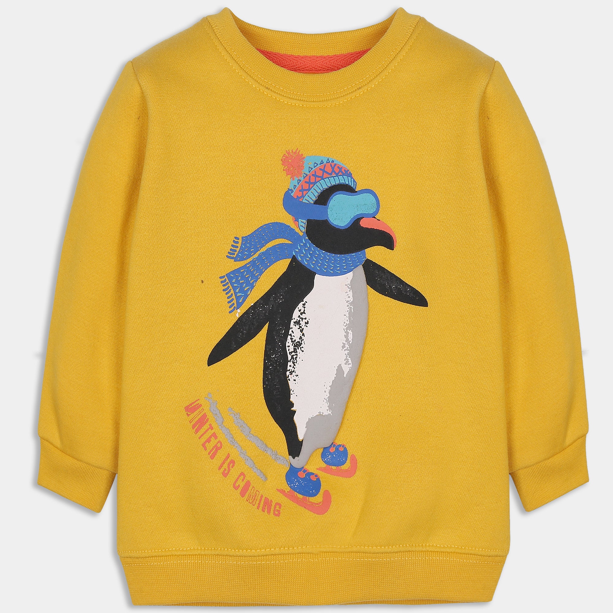 Yellow Penguin Sweatshirt