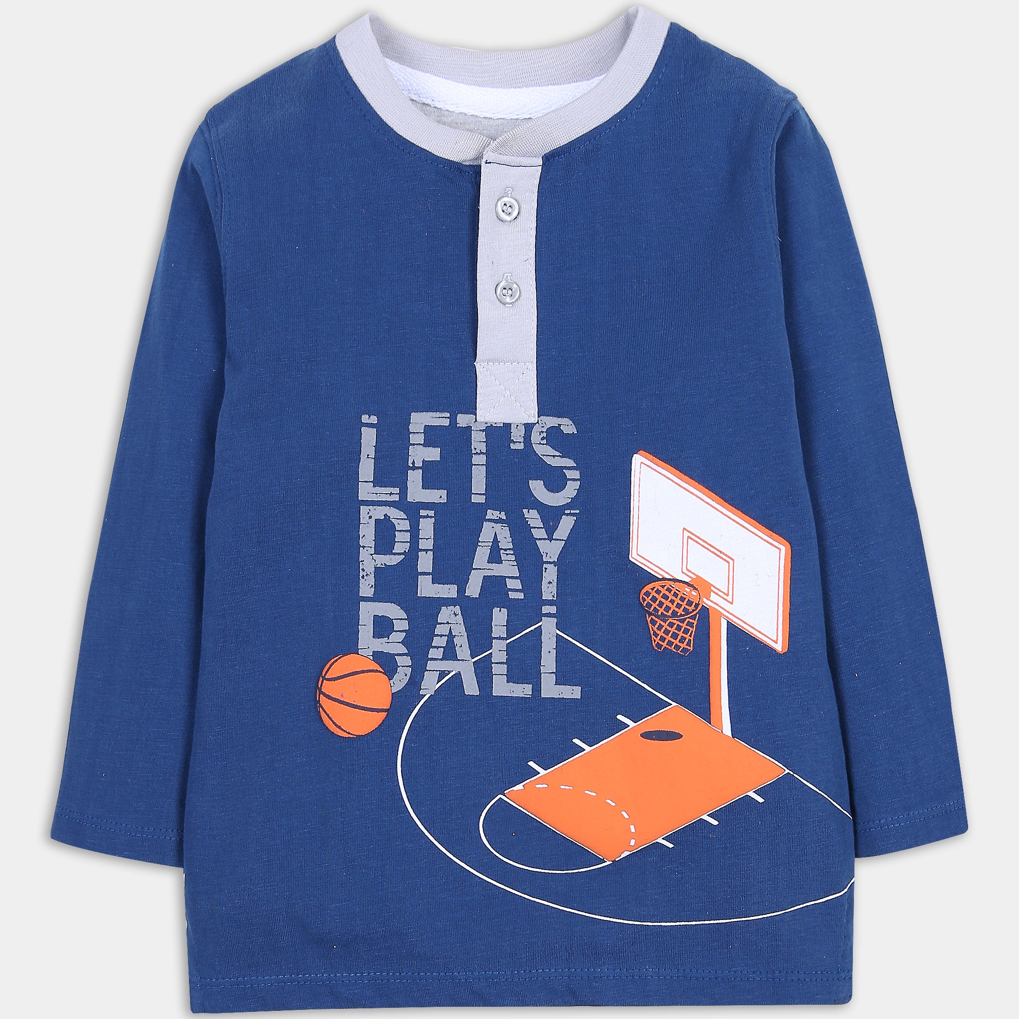 Blue Basketball Shirt