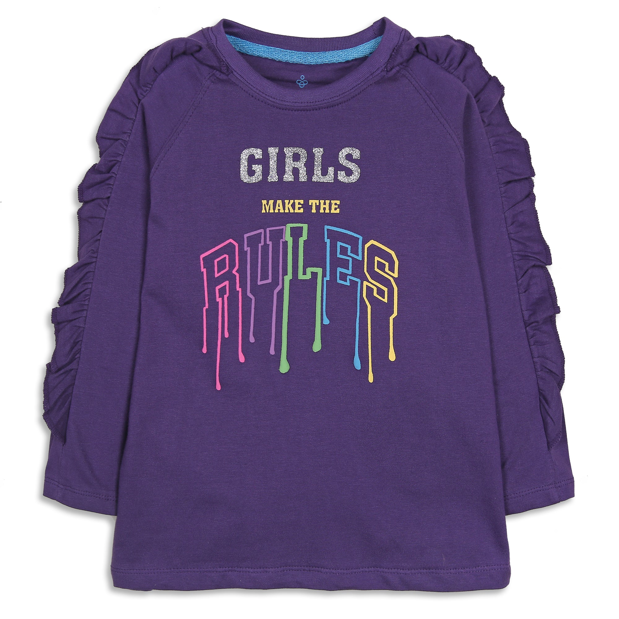 Girly Purple Graphic Shirt